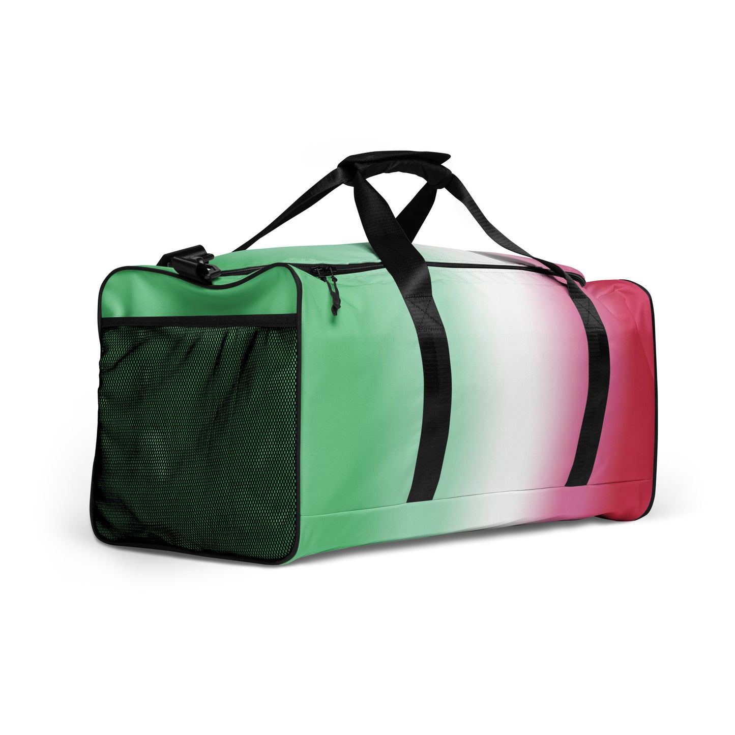Abrosexual Pride Weekender Duffle Bag in Ombre abrosexual-pride-weekender-duffel-bag-in-ombre-right-front