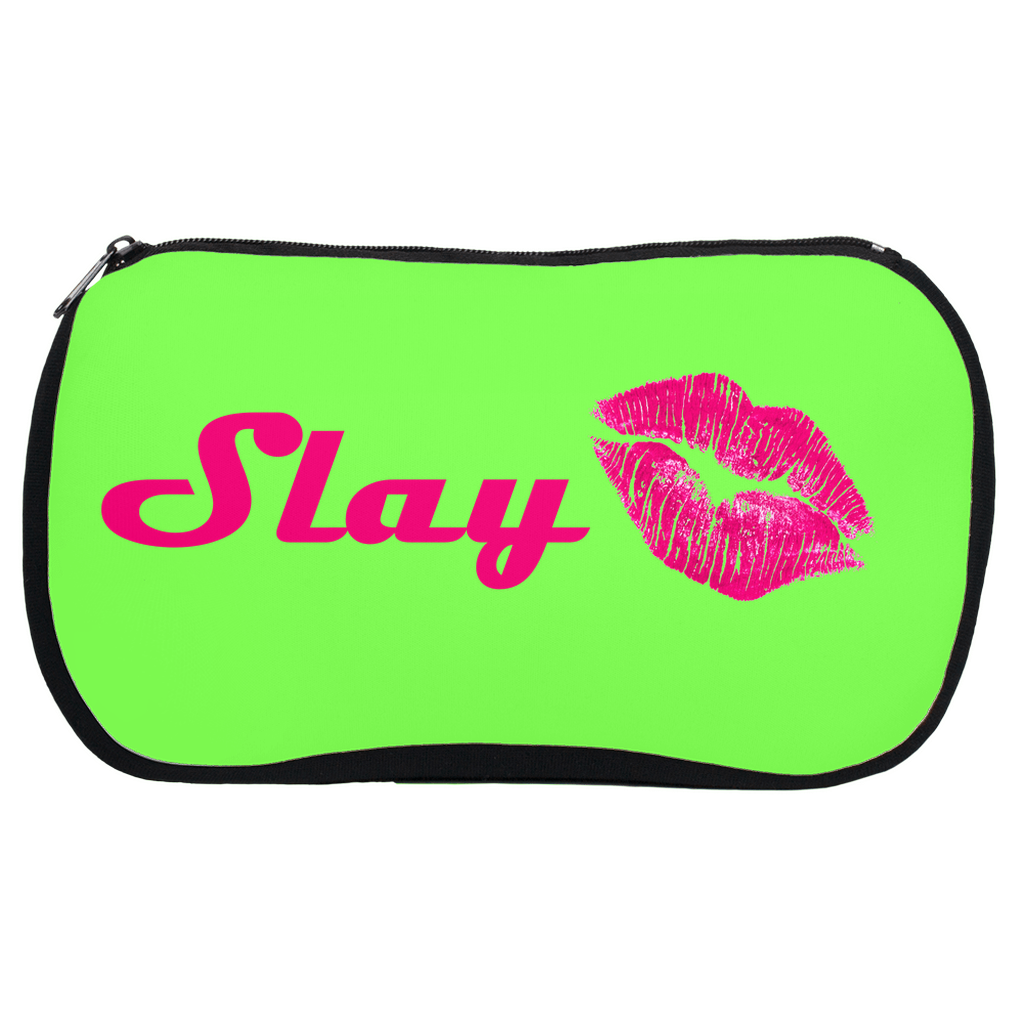 Slay Cosmetic Bags Drag Queen King Makeup Accessory Tote Green ad55860ca819d05812ed5d5925bd8314