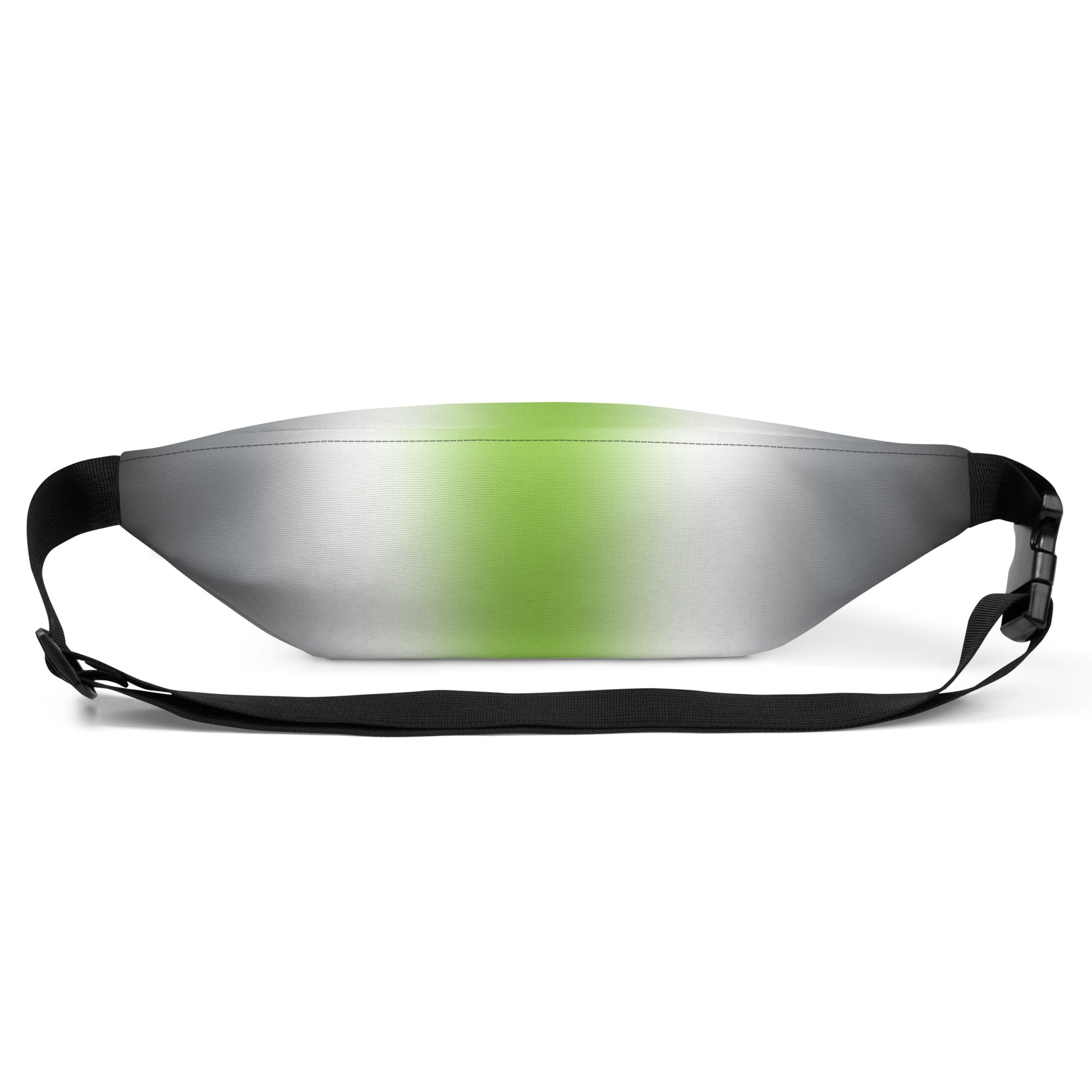 Agender Pride Crossbody Fanny Pack in Ombre agender-pride-crossbody-fanny-pack-in-ombre-back Fanny Pack