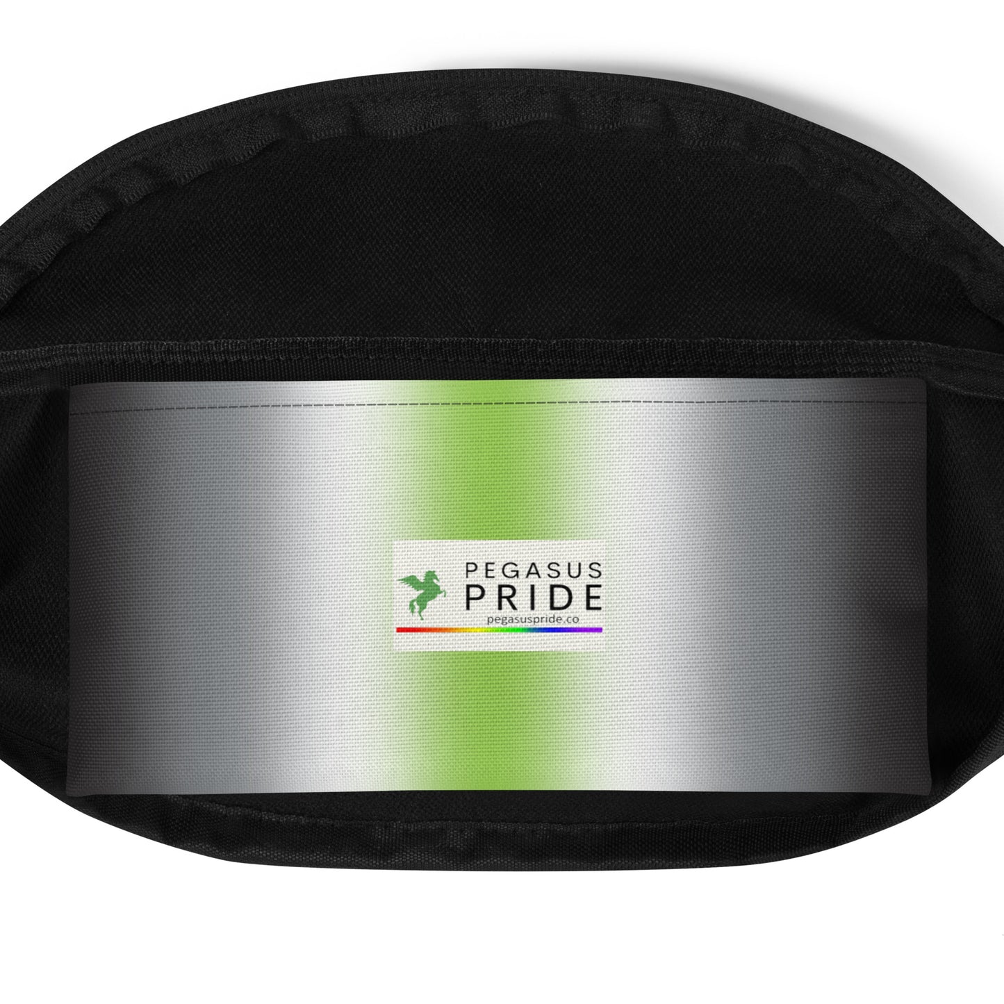Agender Pride Crossbody Fanny Pack in Ombre agender-pride-crossbody-fanny-pack-in-ombre-pocket Fanny Pack
