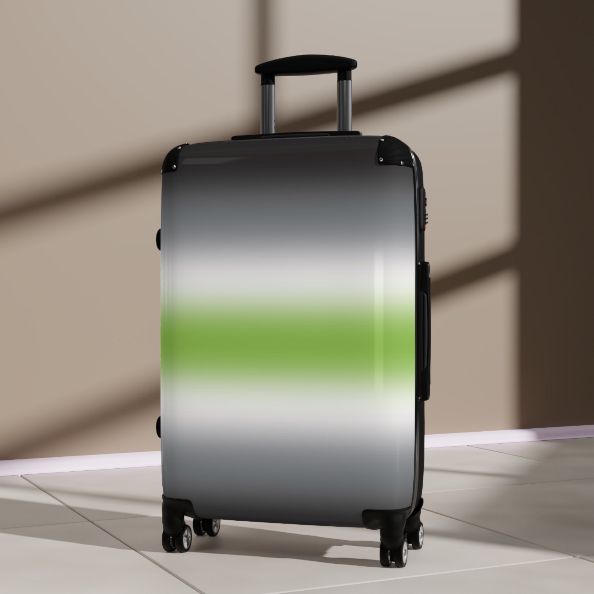 Agender Pride Hard-Shell Suitcase - Ombre agender-pride-hard-shell-suitcase-ombre-medium-travel