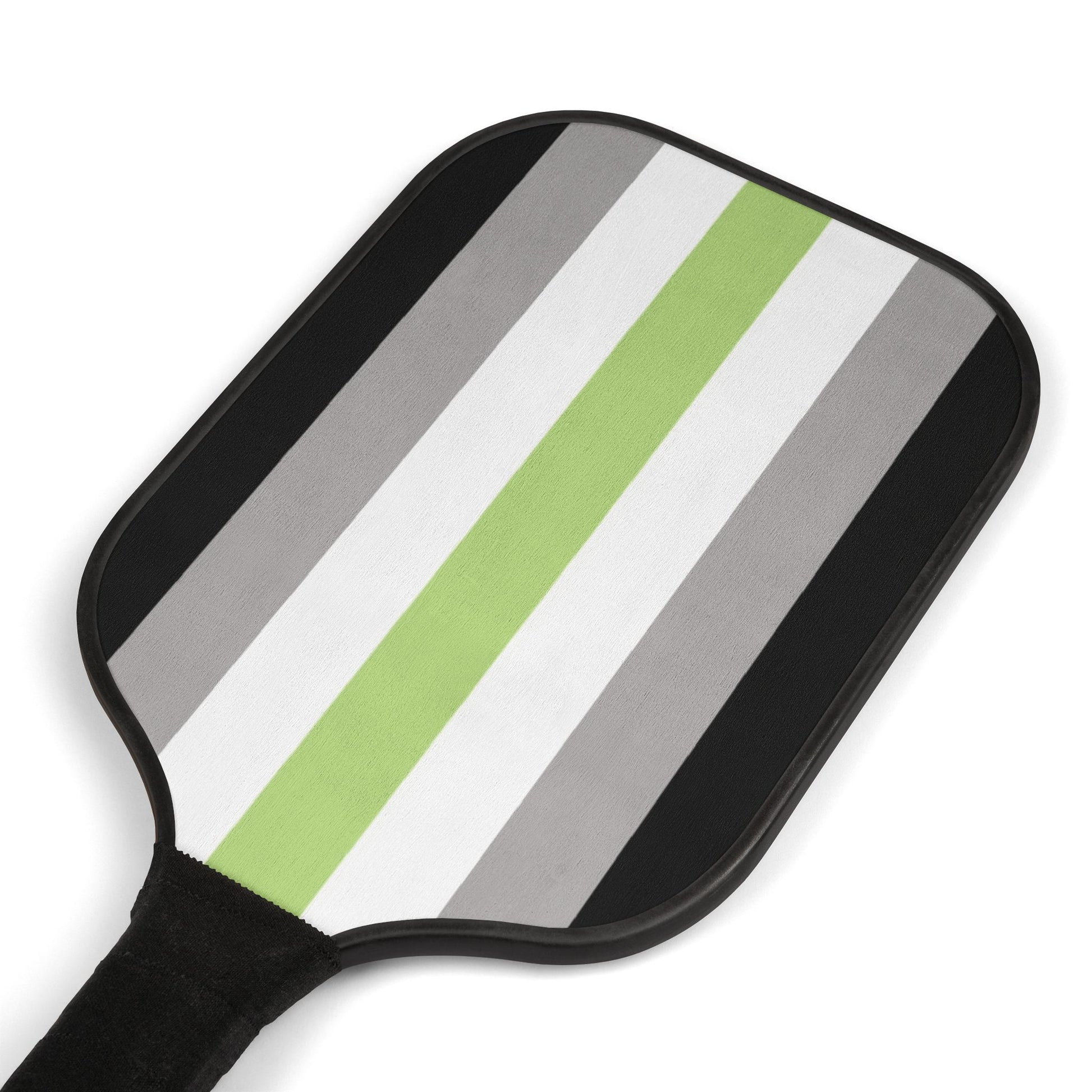 Agender Pride Pickleball Paddle Set with Balls agender-pride-pickleball-paddle-set-with-balls-detail