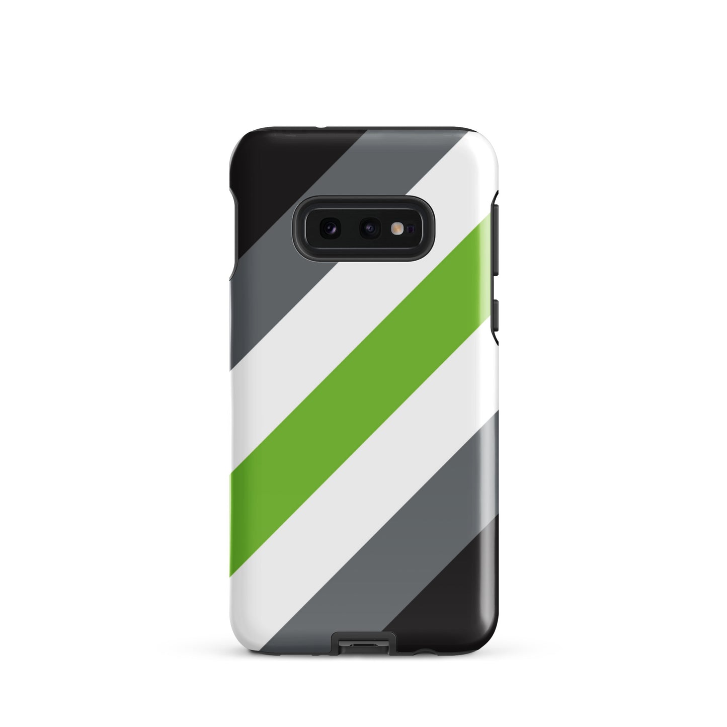 Agender Pride Tough Phone Case for Samsung Galaxy Samsung Galaxy S10e Agender agender-pride-tough-cell-phone-case-for-samsung-galaxy-s10e-front