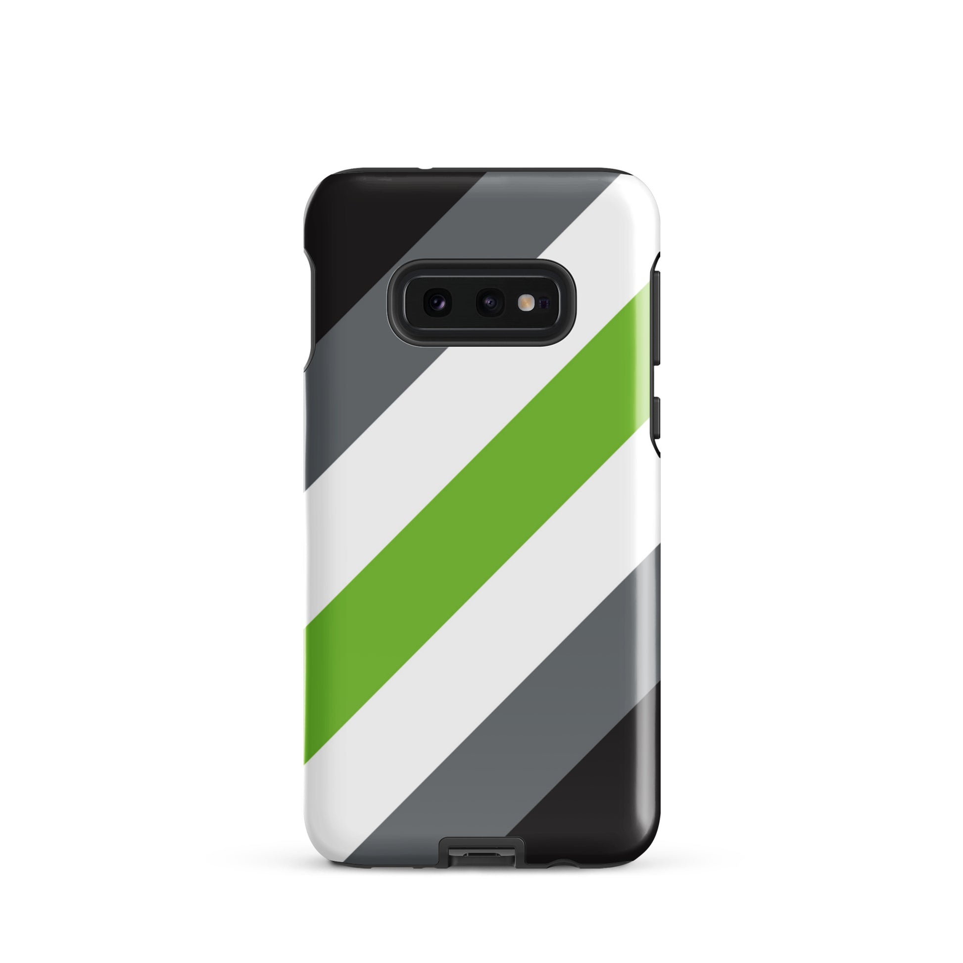 Agender Pride Tough Phone Case for Samsung Galaxy Samsung Galaxy S10e Agender agender-pride-tough-cell-phone-case-for-samsung-galaxy-s10e-front