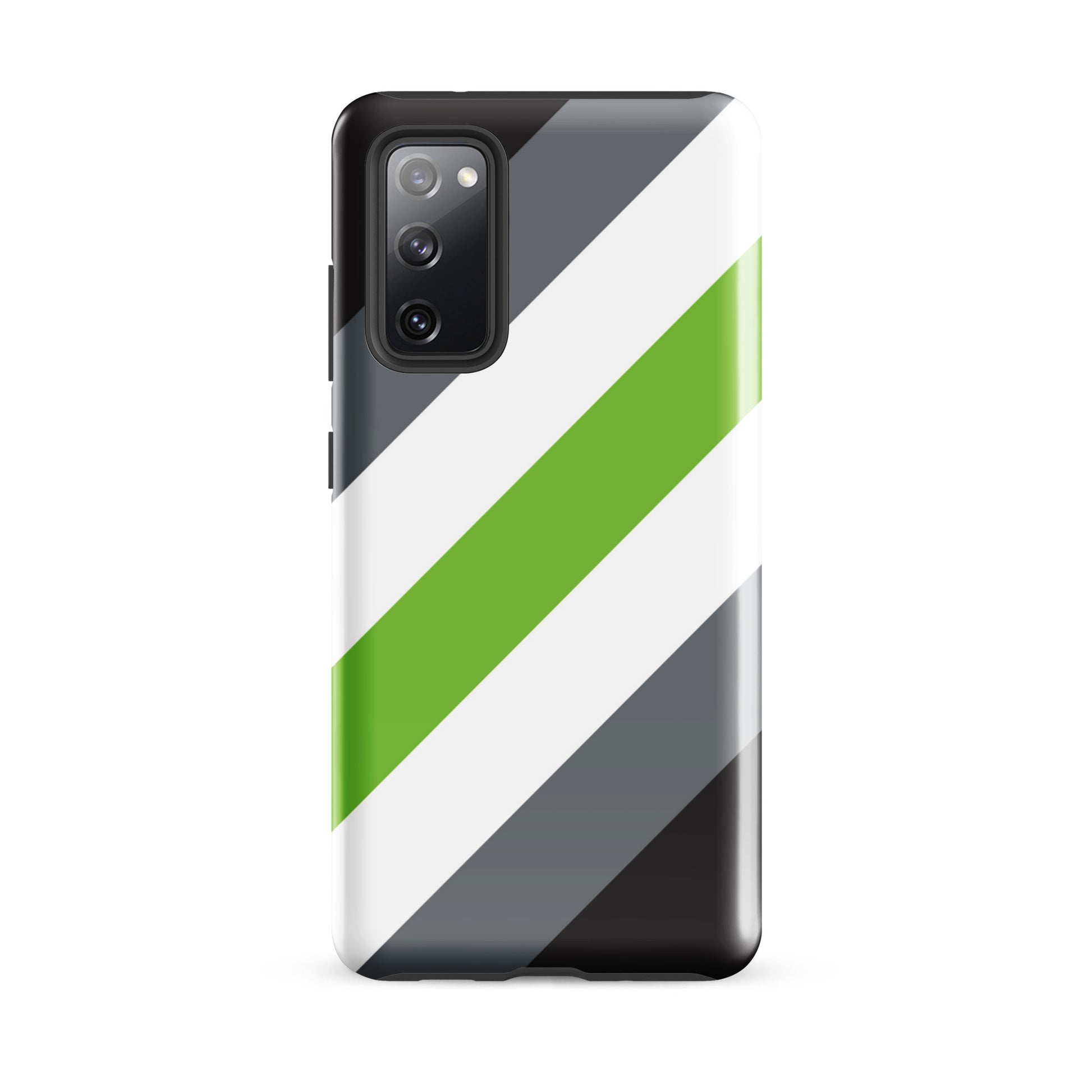 Agender Pride Tough Phone Case for Samsung Galaxy Samsung Galaxy S20 FE Agender agender-pride-tough-cell-phone-case-for-samsung-galaxy-s20-fe-front