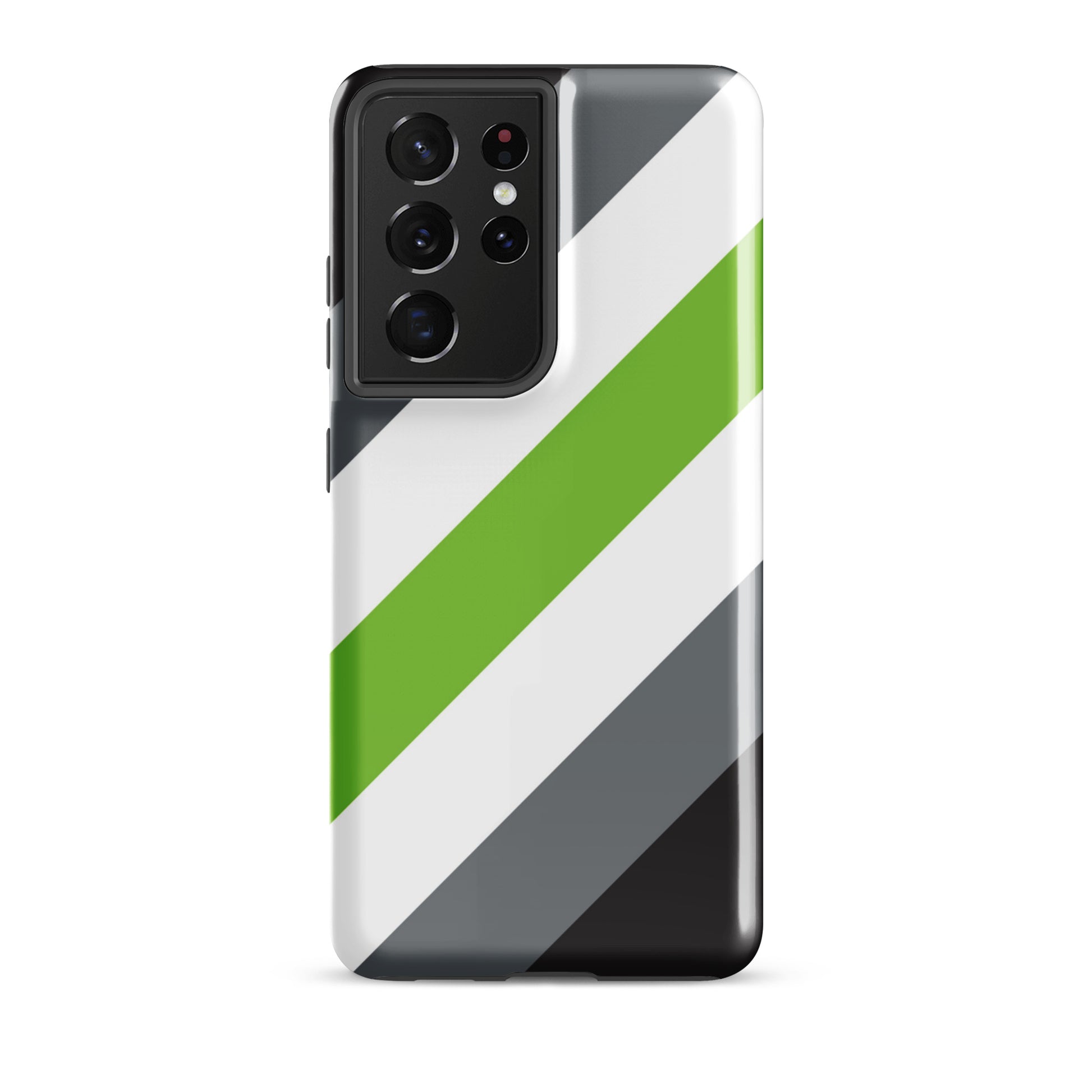 Agender Pride Tough Phone Case for Samsung Galaxy Samsung Galaxy S21 Ultra Agender agender-pride-tough-cell-phone-case-for-samsung-galaxy-s21-ultra-front