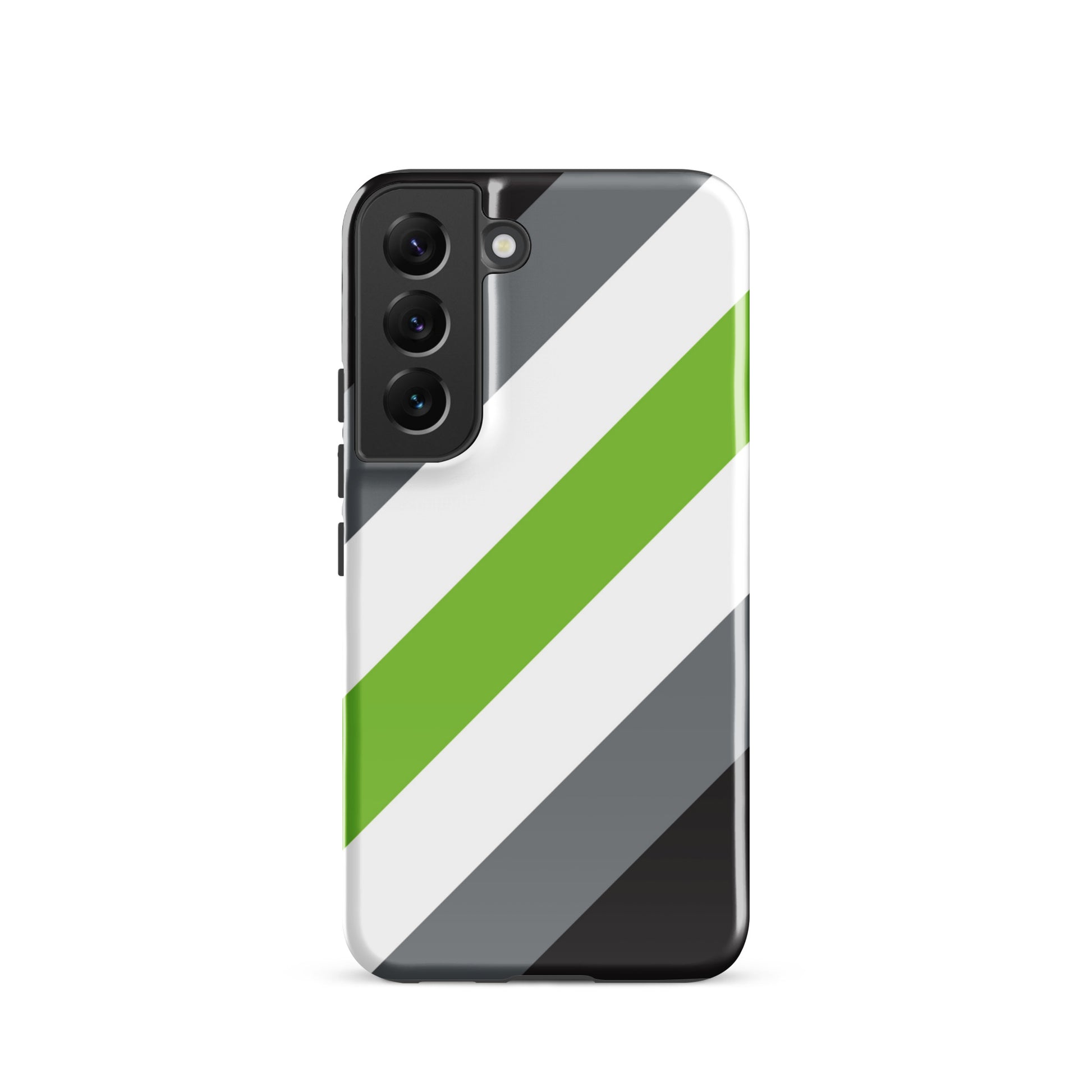 Agender Pride Tough Phone Case for Samsung Galaxy Samsung Galaxy S22 Agender agender-pride-tough-cell-phone-case-for-samsung-galaxy-s22-front