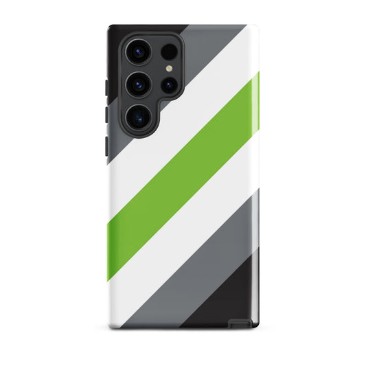 Agender Pride Tough Phone Case for Samsung Galaxy Samsung Galaxy S23 Ultra Agender agender-pride-tough-cell-phone-case-for-samsung-galaxy-s23-ultra-front