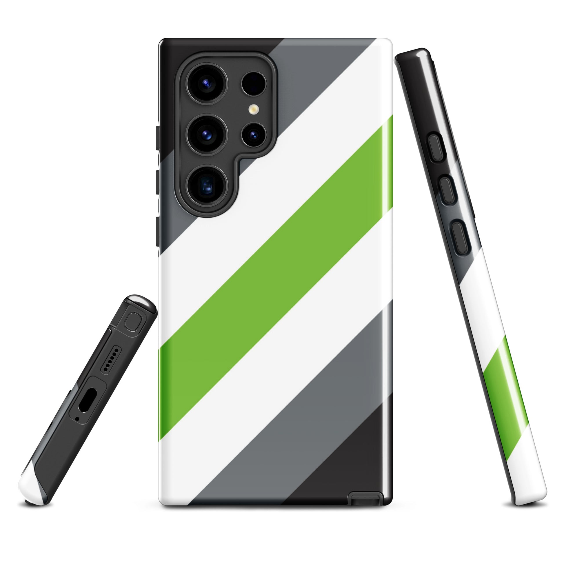 Agender Pride Tough Phone Case for Samsung Galaxy Samsung Galaxy S24 Ultra Agender agender-pride-tough-cell-phone-case-for-samsung-galaxy-s24-ultra-front