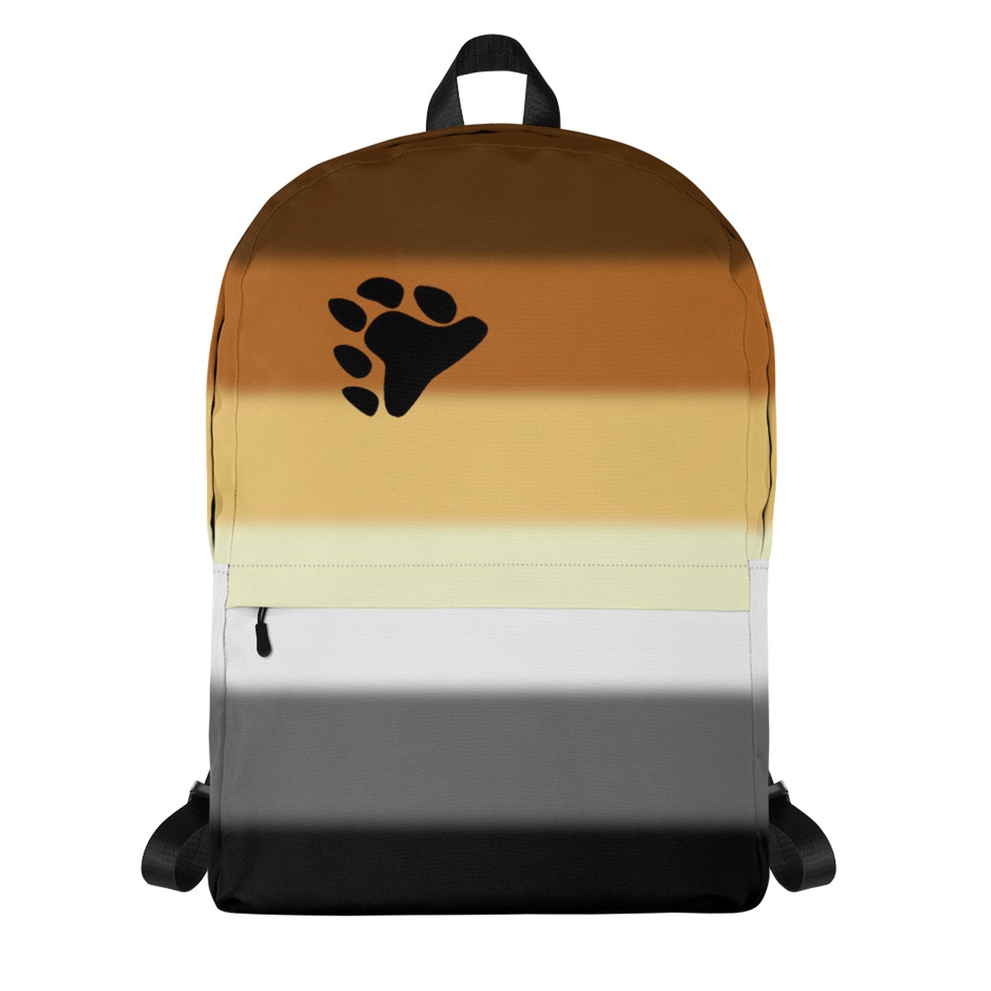 Gay Bear Pride Pride Backpack - Ombre Multi Gay all-over-print-backpack-white-front-64545d24a91f6