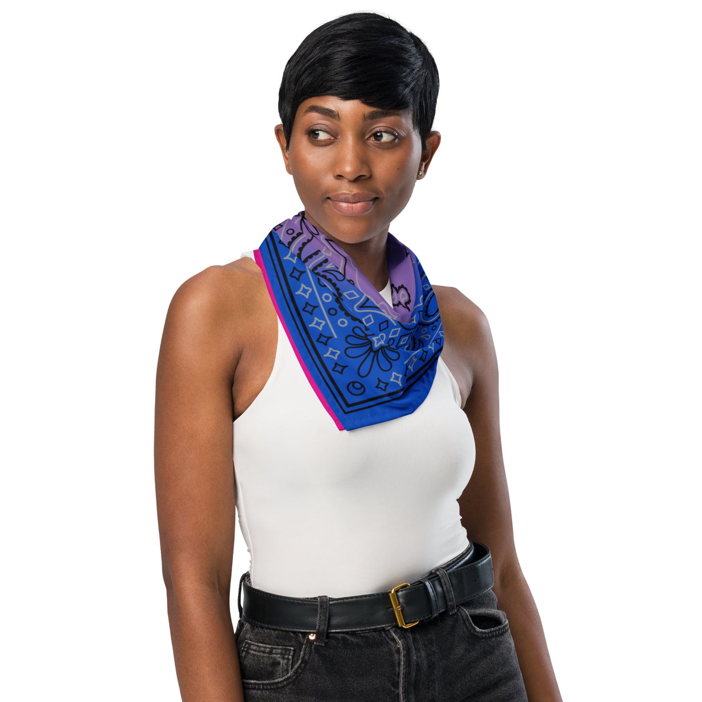 Bisexual Bi Pride Paisley Bandana Hanky Code all-over-print-bandana-white-l-front-654d5b9910bb5