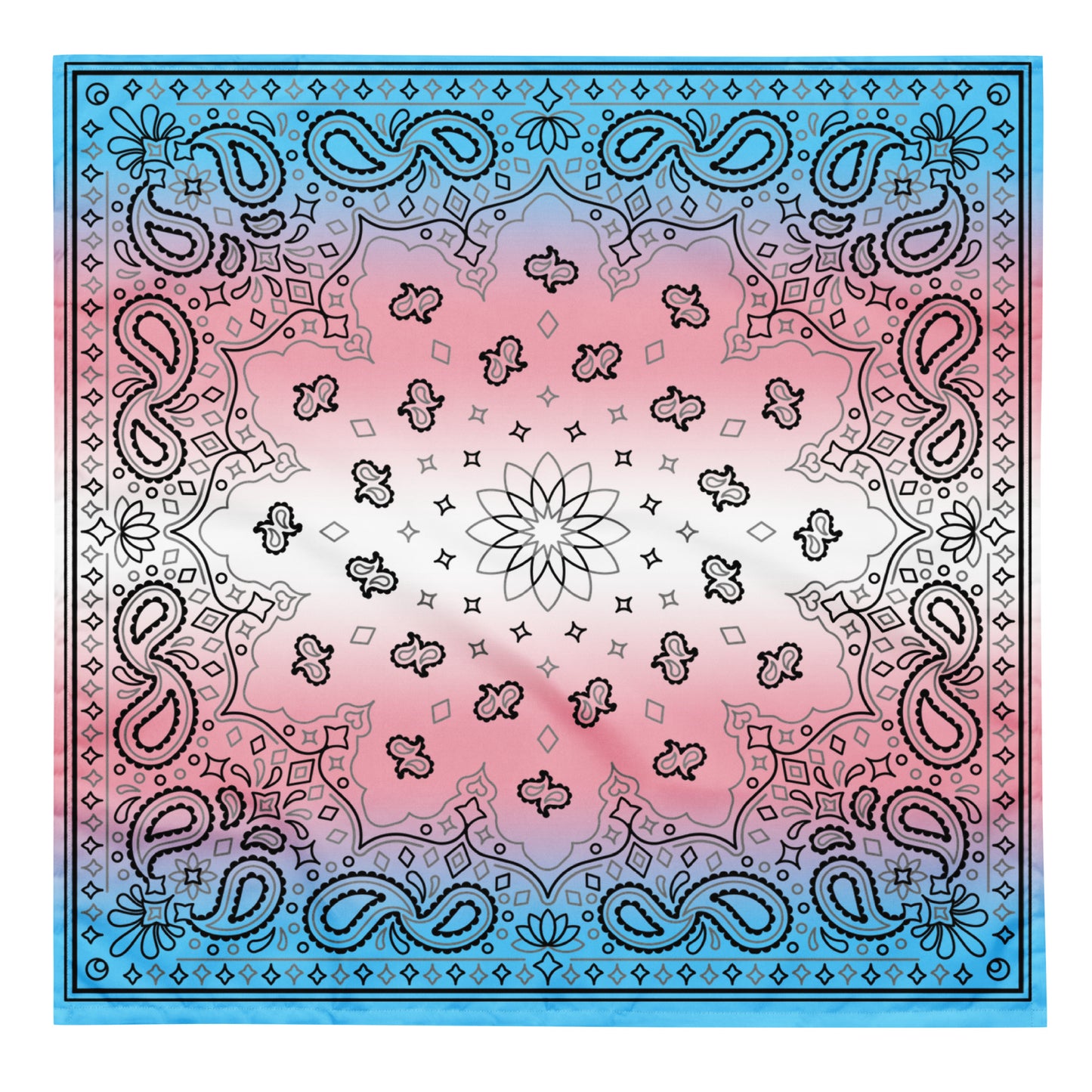 Transgender Trans Pride Paisley Bandana Hanky Code L Transgender all-over-print-bandana-white-l-front-654d5e51b4c1b