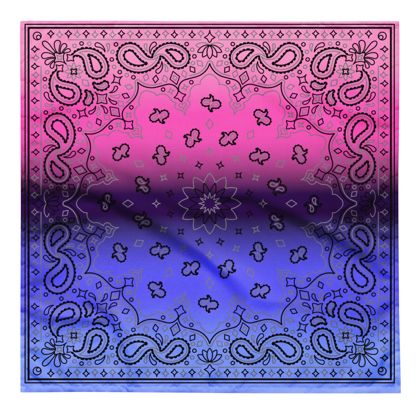 Omnisexual Pride Paisley Bandana Hanky Code L Omnisexual all-over-print-bandana-white-l-front-654d60548bd0e