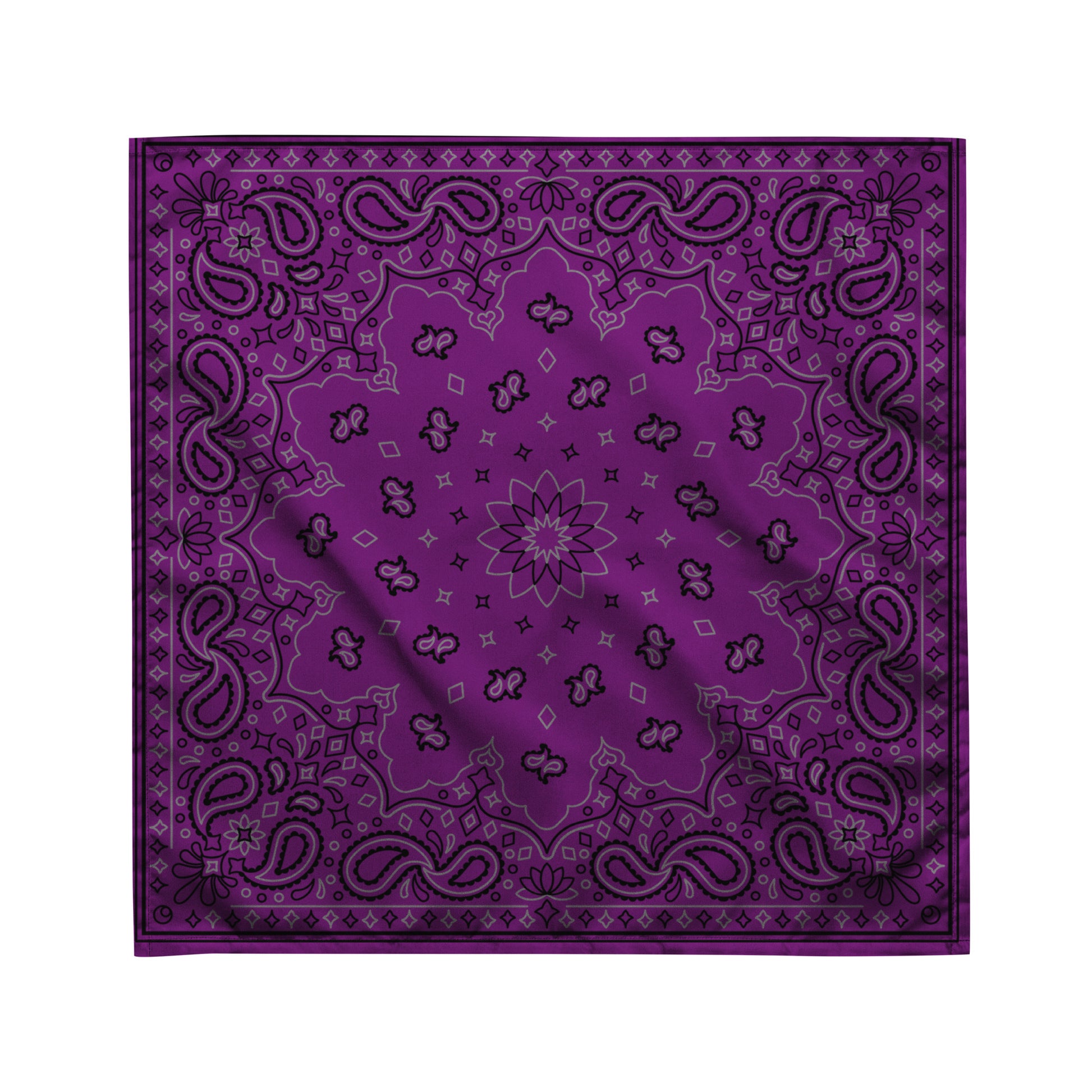 LGBTQ Bandana in Purple M all-over-print-bandana-white-m-front-662011bb4a235