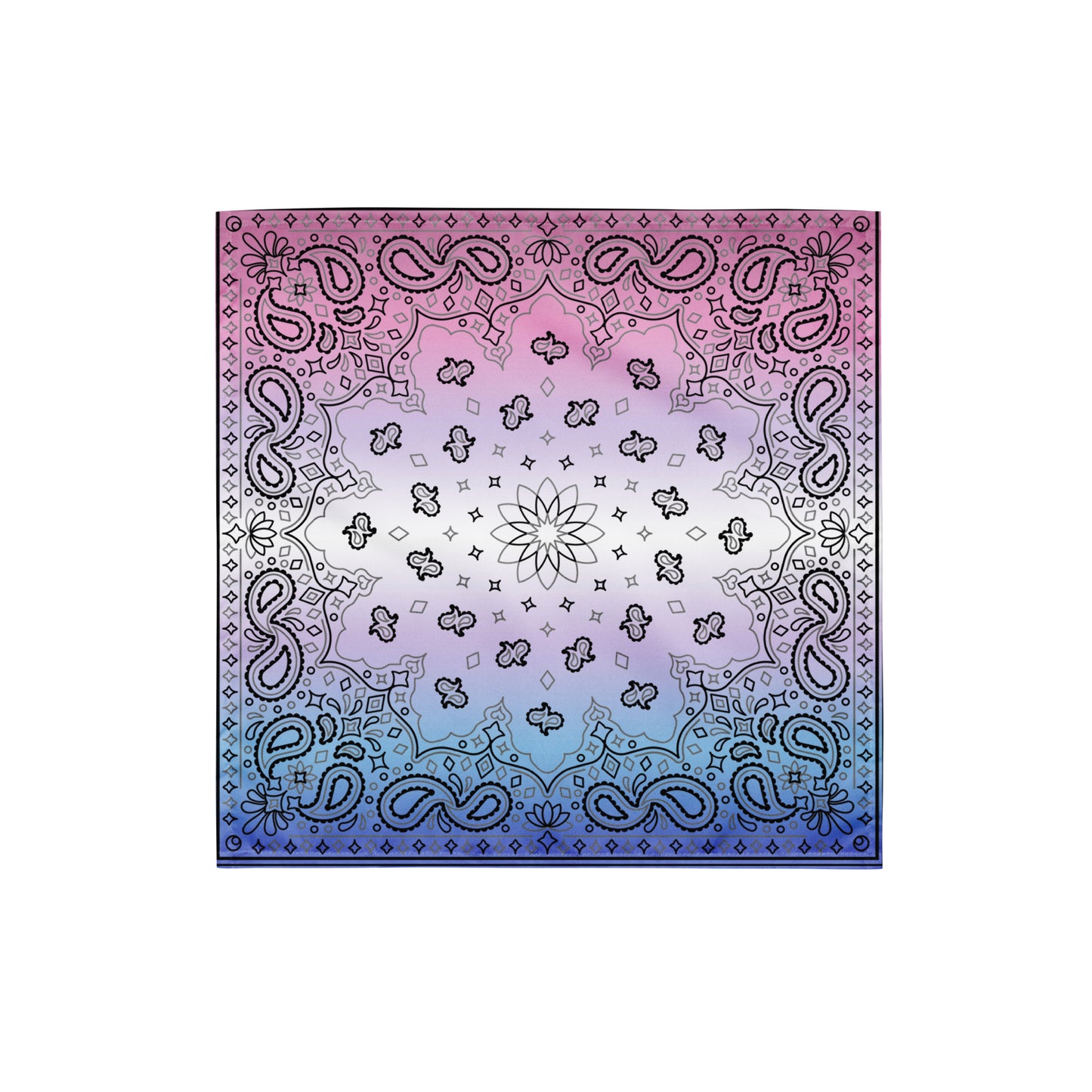 Bigender Pride Paisley Bandana Hanky Code S Bigender all-over-print-bandana-white-s-front-654d609e3b348