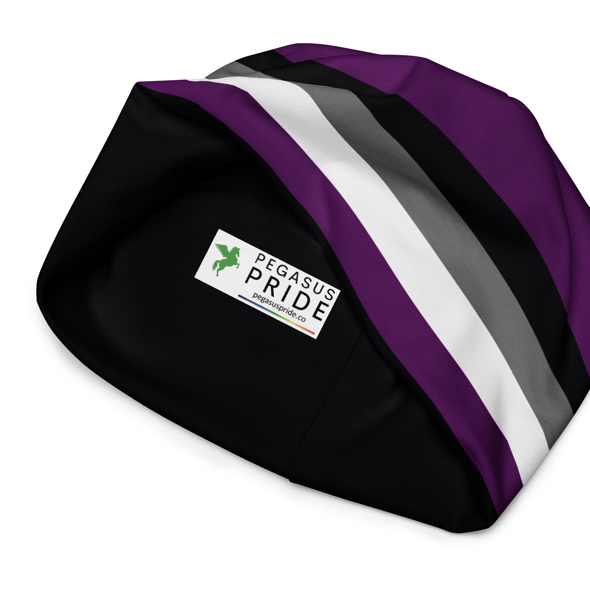 Asexual Ace Pride Beanie Asexual all-over-print-beanie-white-inside-652d66be8a309