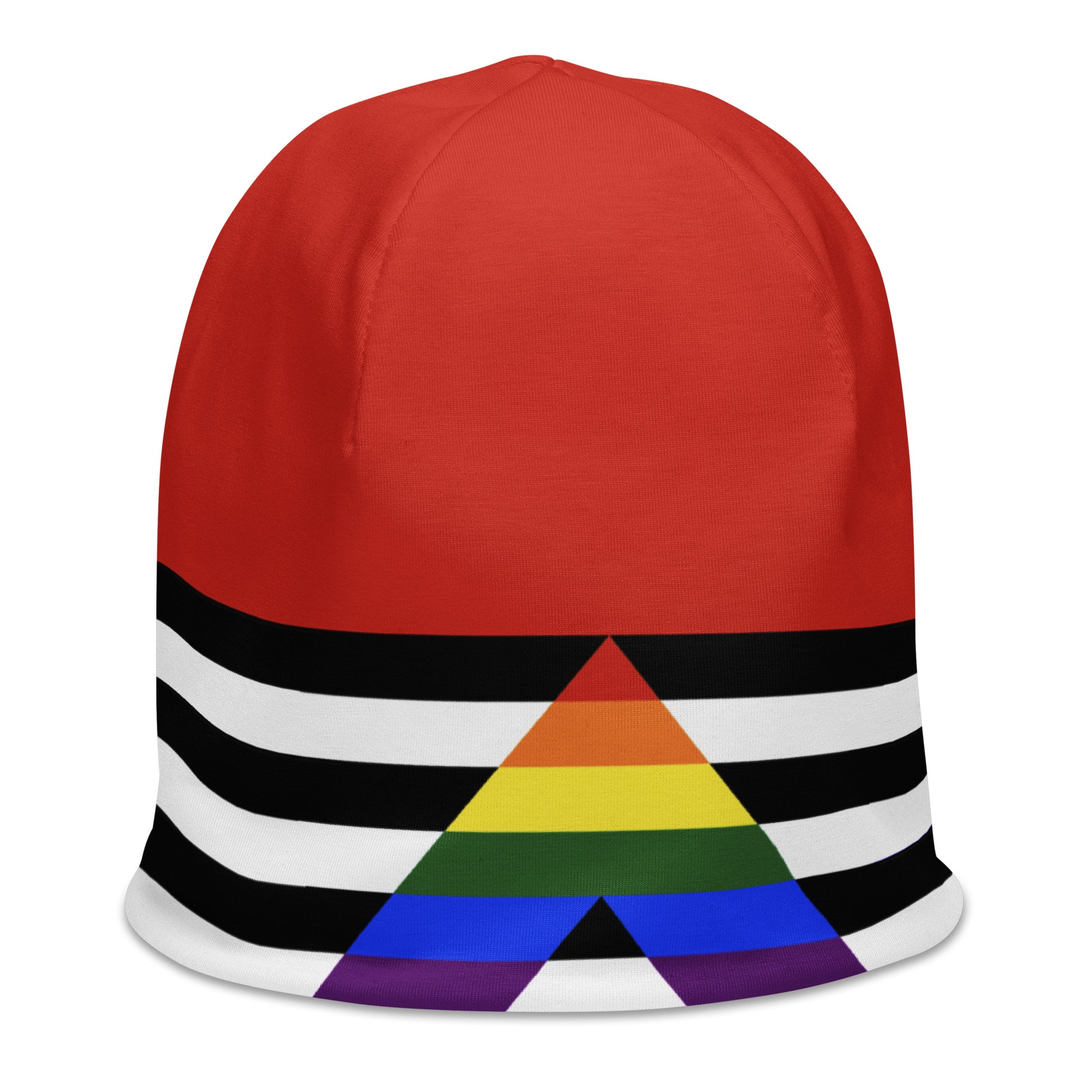 Straight Ally Pride Flag Beanie all-over-print-beanie-white-right-front-652eaebb2b44a