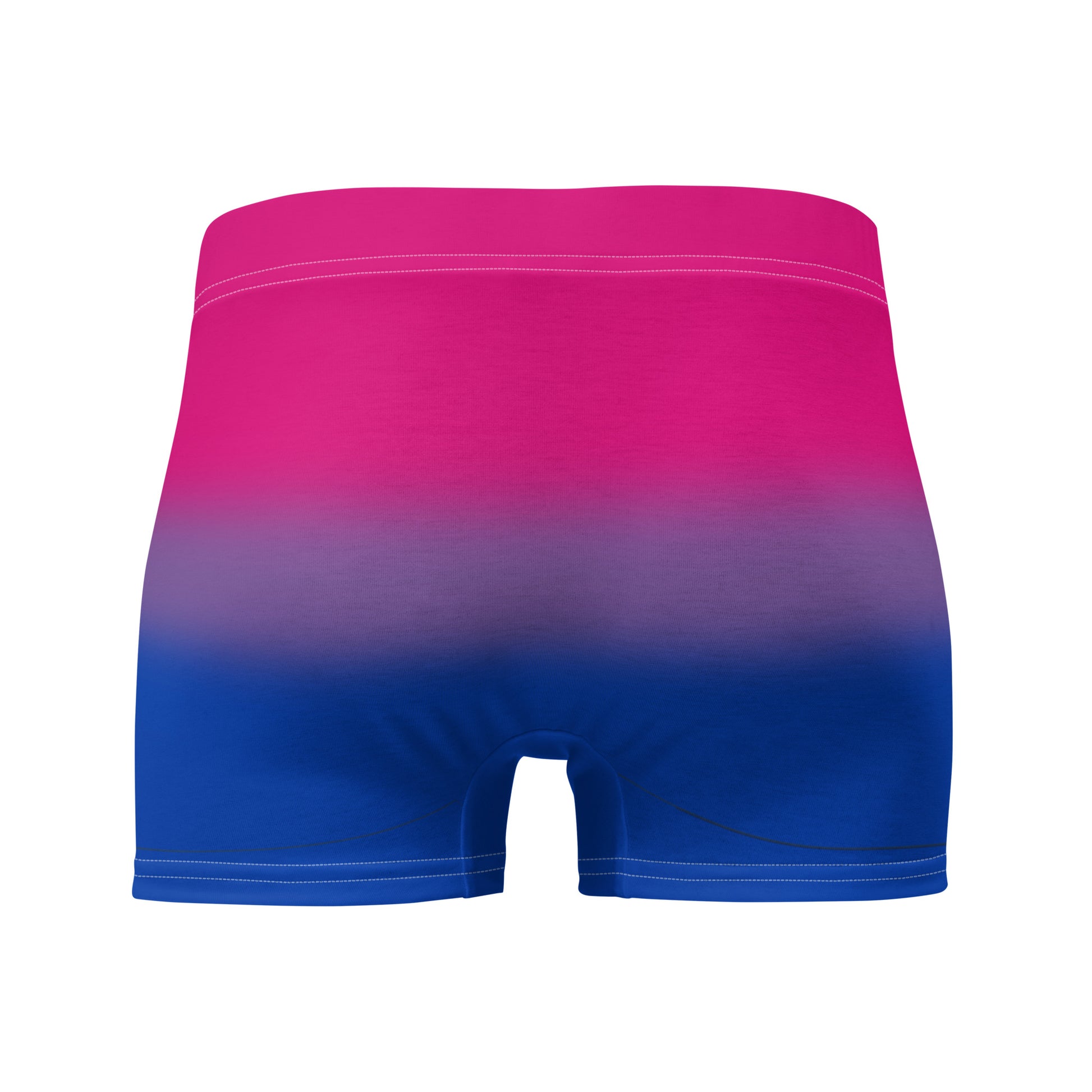 Bisexual Bi Pride Boxer Briefs Underwear in Ombre Bisexual all-over-print-boxer-briefs-white-back-655d1f58d9c27