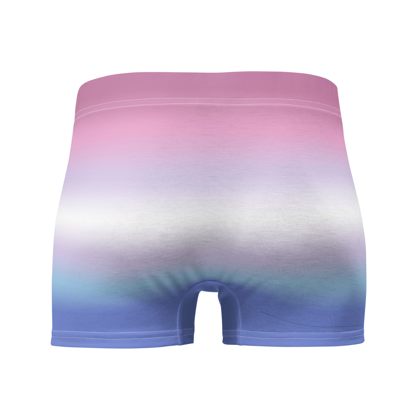 Bigender Pride Boxer Briefs Underwear in Ombre Bigender all-over-print-boxer-briefs-white-back-655d1fab52910