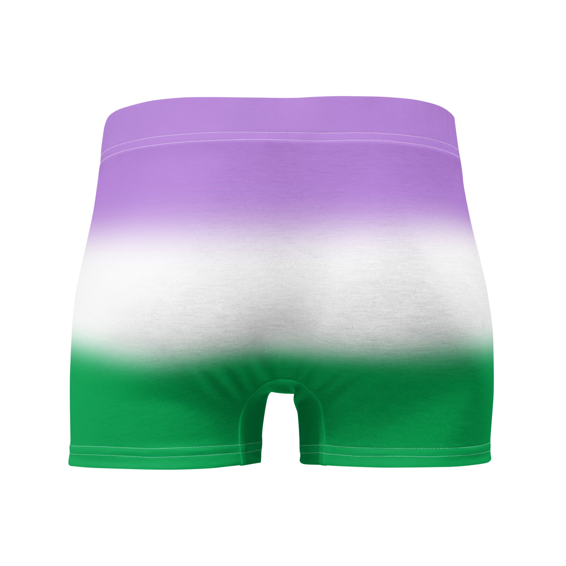 Genderqueer Pride Boxer Briefs Underwear in Ombre all-over-print-boxer-briefs-white-back-655d227d823ff