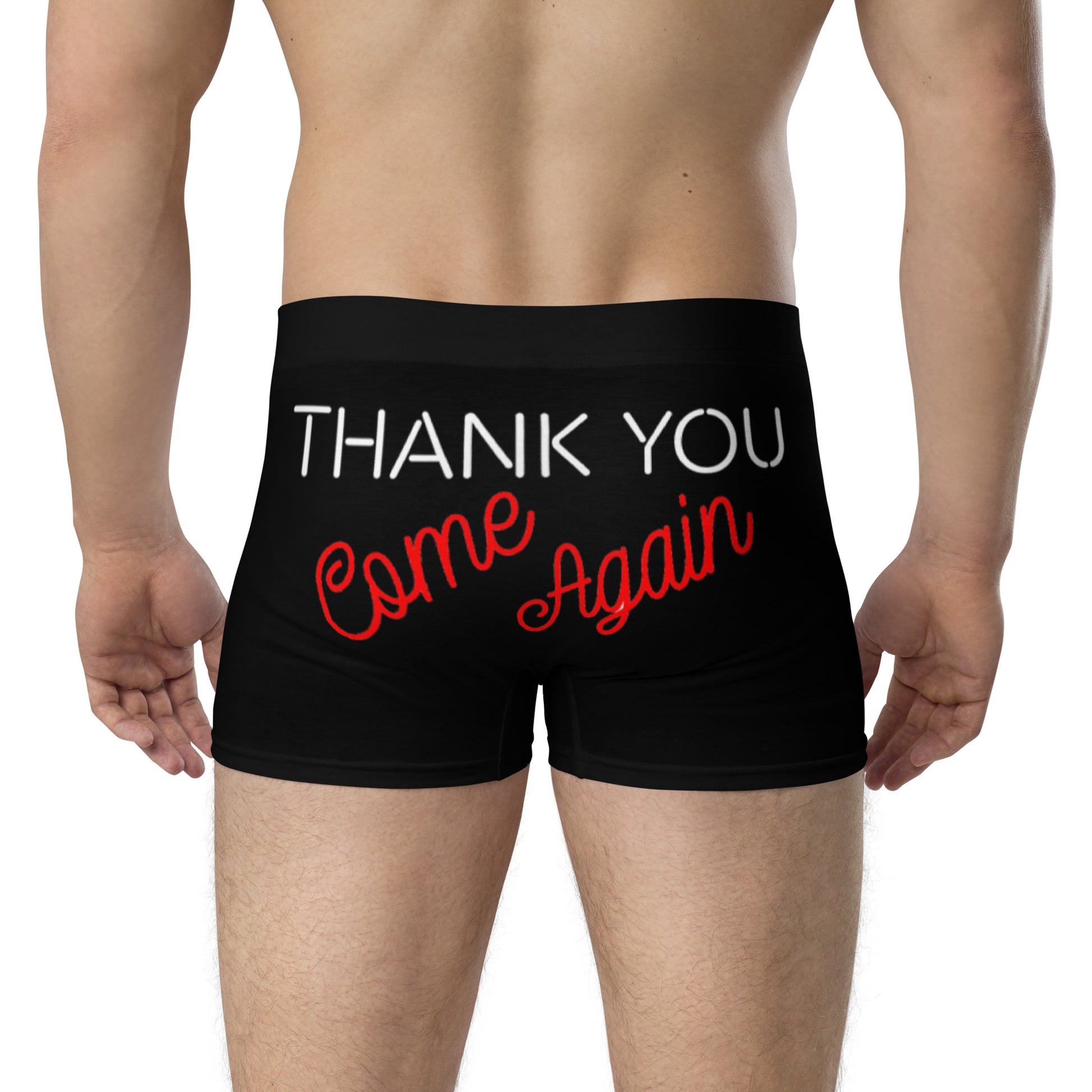 Thank You Come Again Boxer Briefs Underwear all-over-print-boxer-briefs-white-back-66adb71a37992