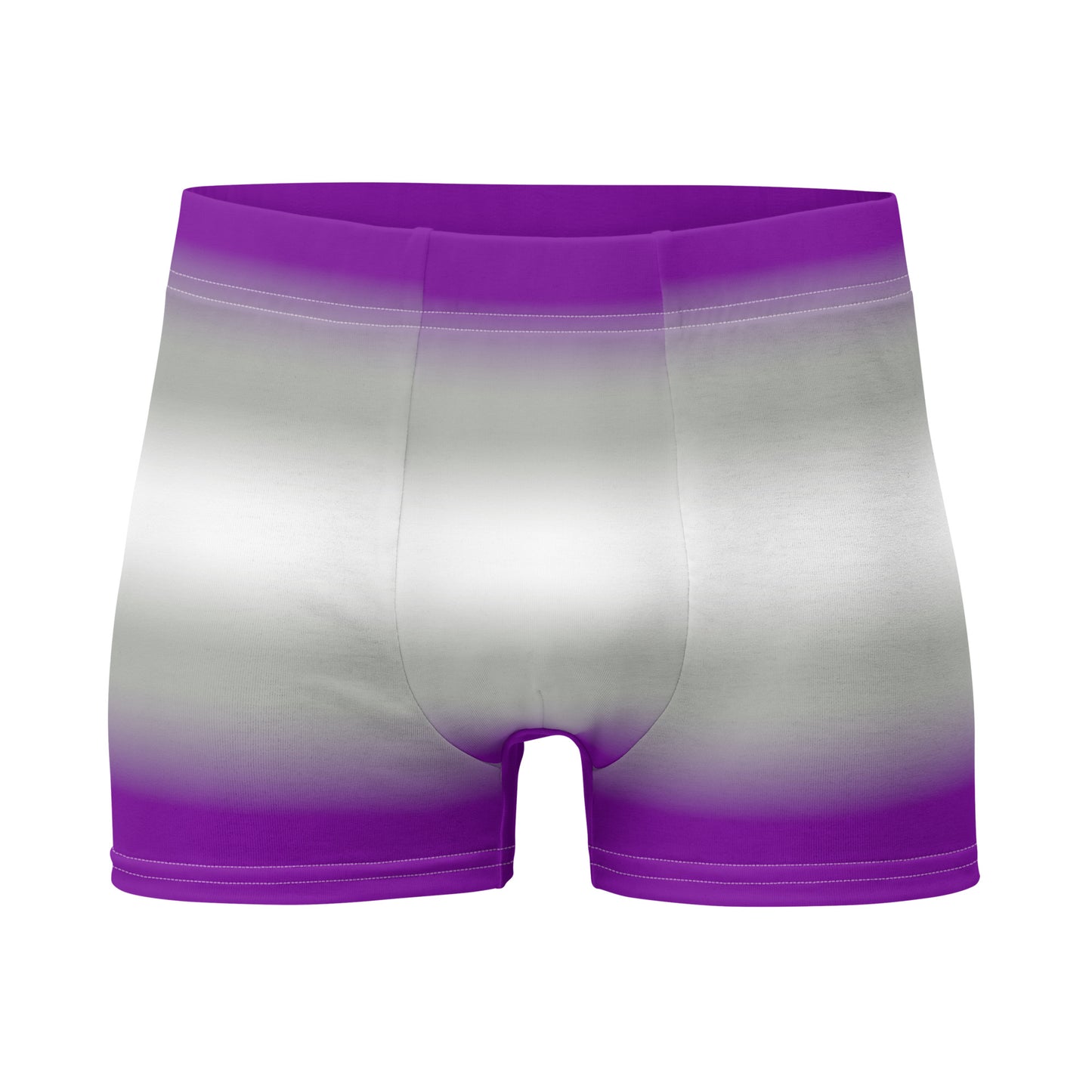 Greysexual Pride Boxer Briefs Underwear in Ombre Greysexual all-over-print-boxer-briefs-white-front-655d22dbee2d1