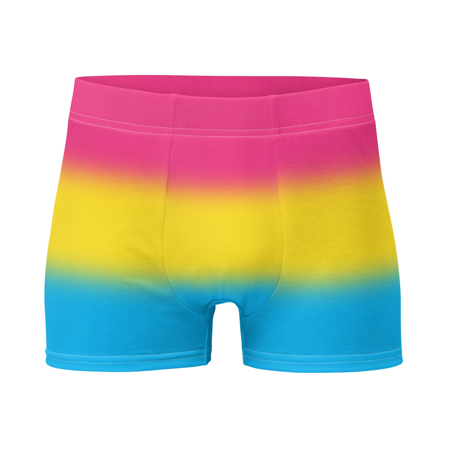 Pansexual Pan Pride Boxer Briefs Underwear in Ombre Pansexual all-over-print-boxer-briefs-white-front-655d23a0bd6e7