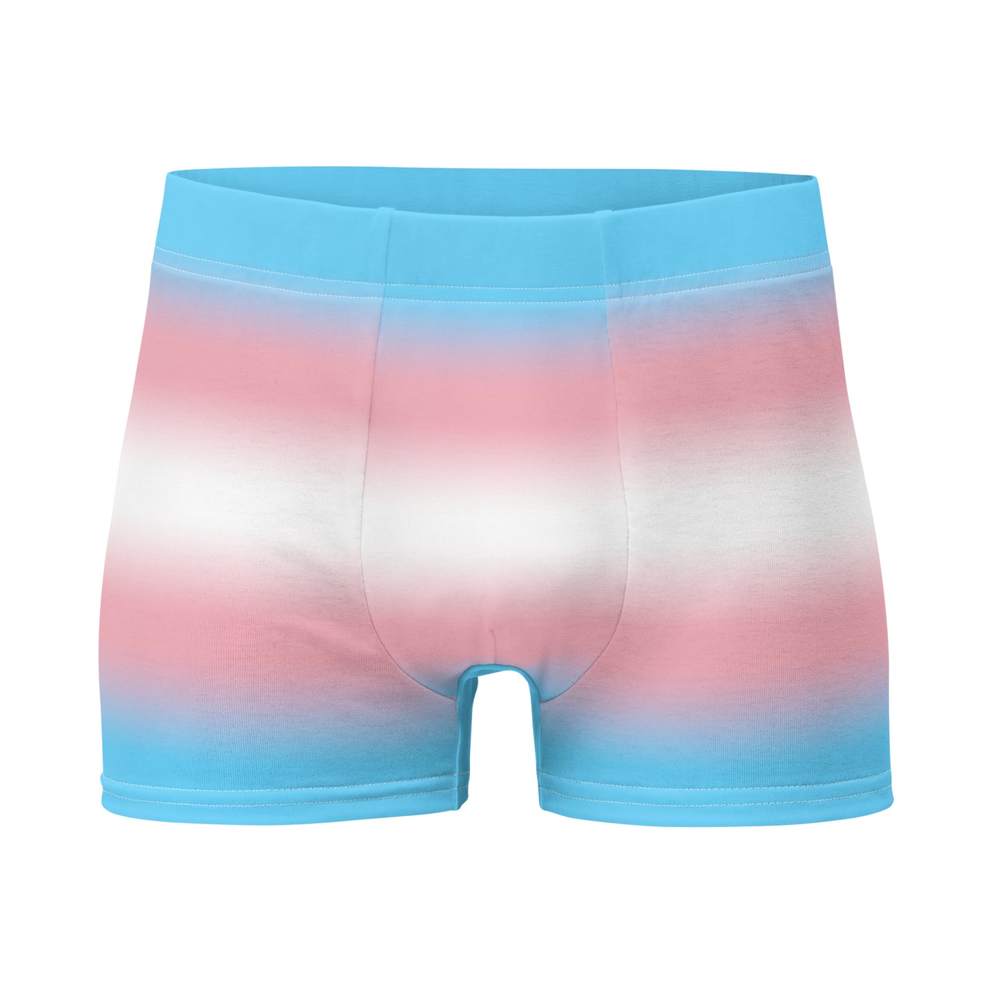 Transgender Trans Pride Boxer Briefs Underwear in Ombre Transgender all-over-print-boxer-briefs-white-front-655d24d7e42e3