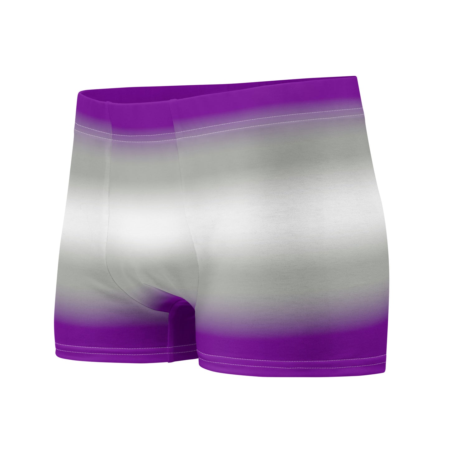 Greysexual Pride Boxer Briefs Underwear in Ombre all-over-print-boxer-briefs-white-left-front-655d22dbee1fc