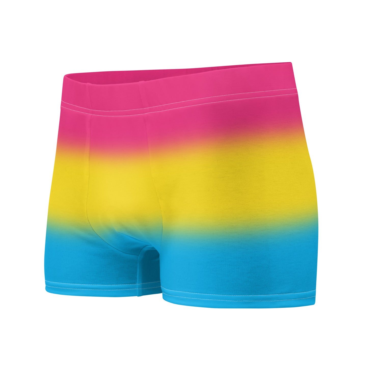 Pansexual Pan Pride Boxer Briefs Underwear in Ombre all-over-print-boxer-briefs-white-left-front-655d23a0bd598