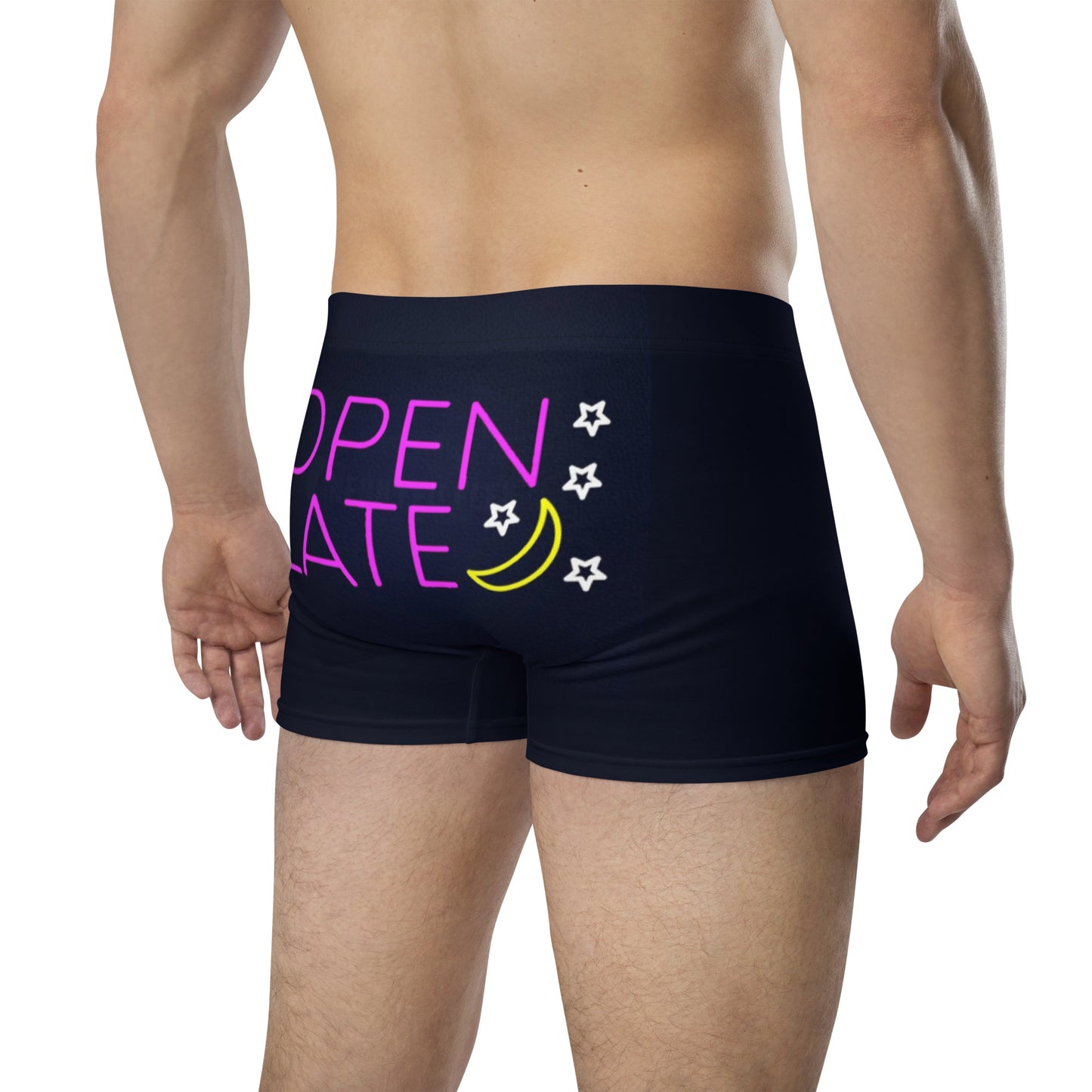 Open Late Boxer Briefs Underwear all-over-print-boxer-briefs-white-right-back-66adb7b15b46f