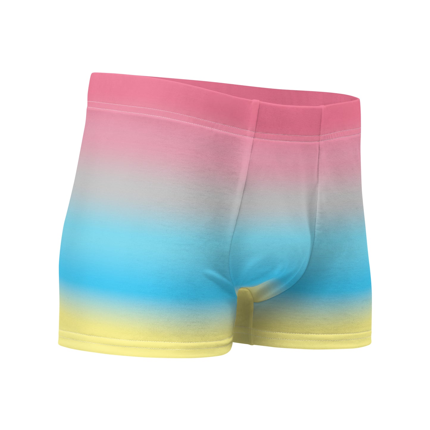 Genderflux Pride Boxer Briefs Underwear in Ombre all-over-print-boxer-briefs-white-right-front-655d21843e58d