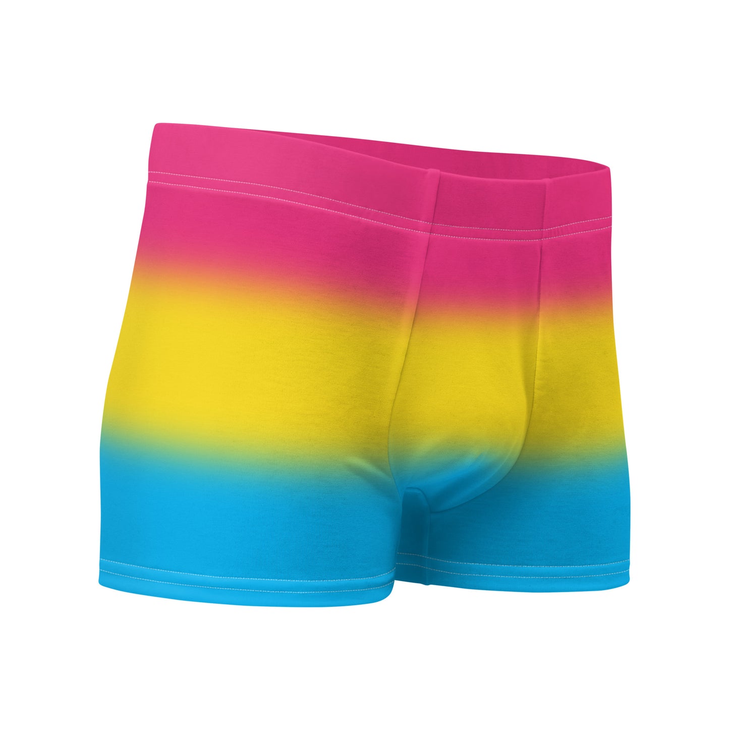 Pansexual Pan Pride Boxer Briefs Underwear in Ombre all-over-print-boxer-briefs-white-right-front-655d23a0bd64e