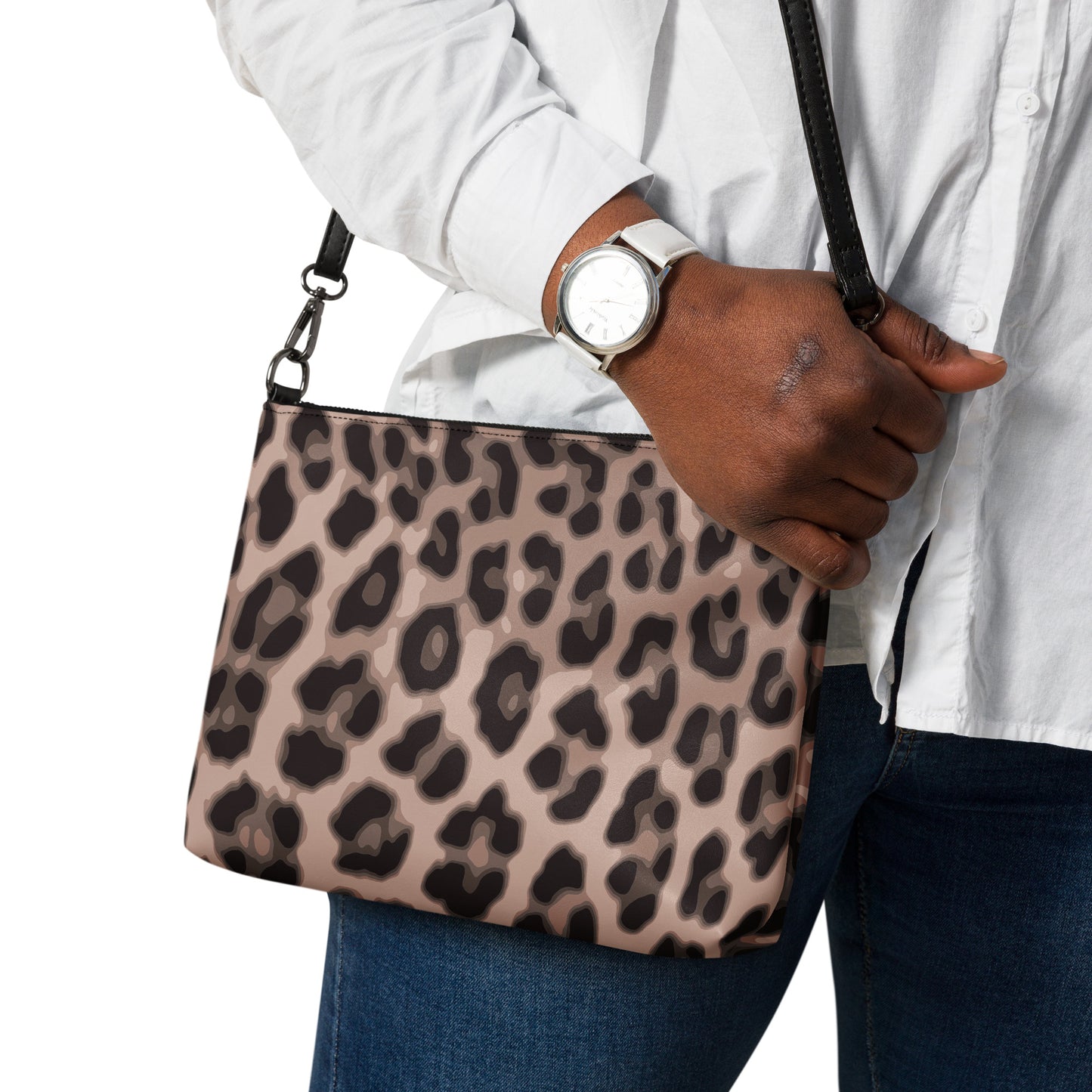 Abstract Leopard Purse Handbag all-over-print-crossbody-bag-black-back-668d94bdd6253