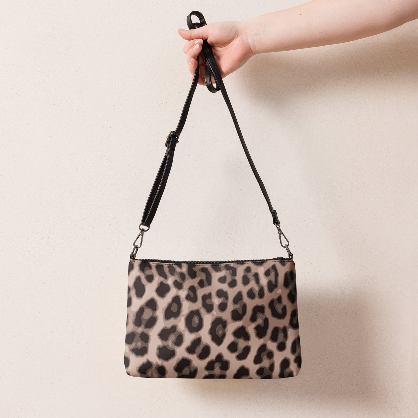 Abstract Leopard Purse Handbag all-over-print-crossbody-bag-black-back-668d94bdd640f