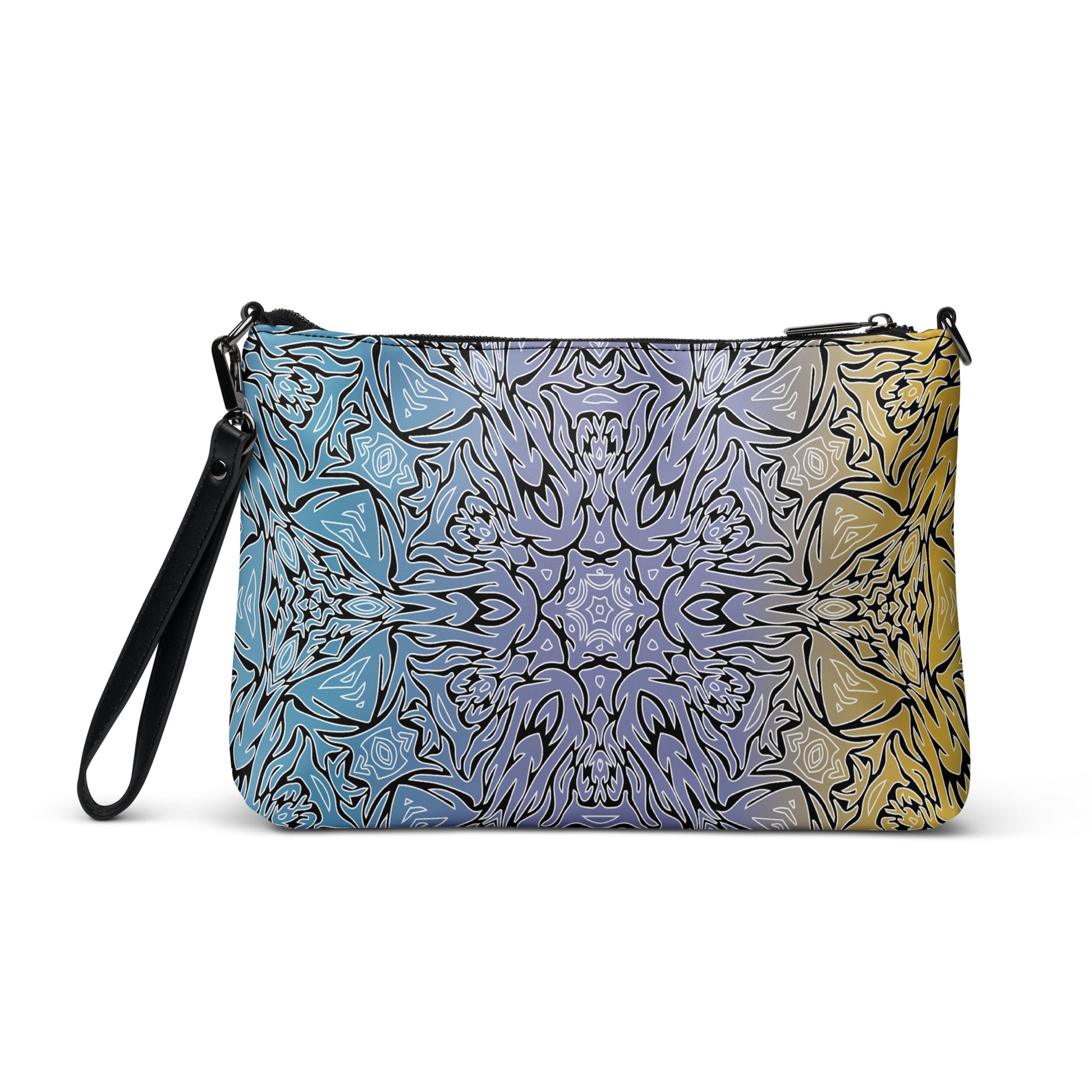 Midnight Dreams Purse Handbag all-over-print-crossbody-bag-black-back-668da1be3d943