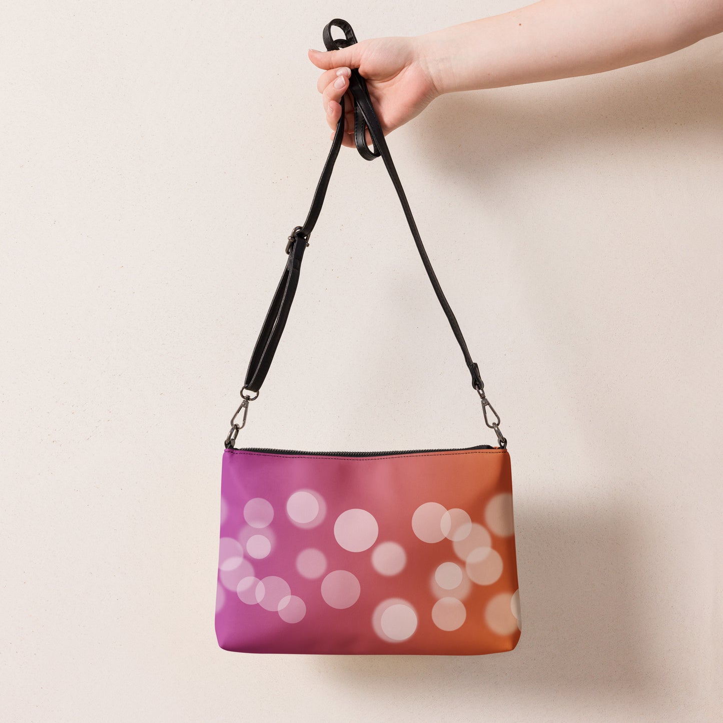 Bubbly at Brunch Purse Handbag all-over-print-crossbody-bag-black-back-668da27960e52