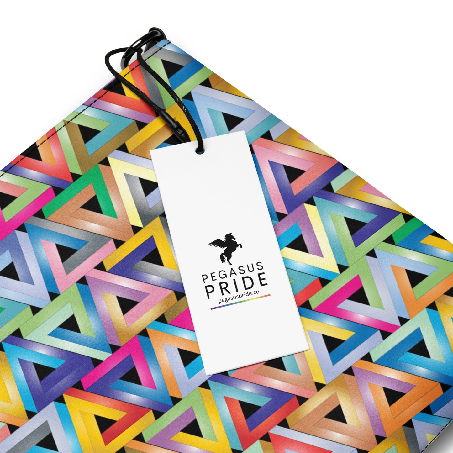 Rainbow Triangle Penrose Purse Handbag all-over-print-crossbody-bag-black-product-details-668d8bd360605