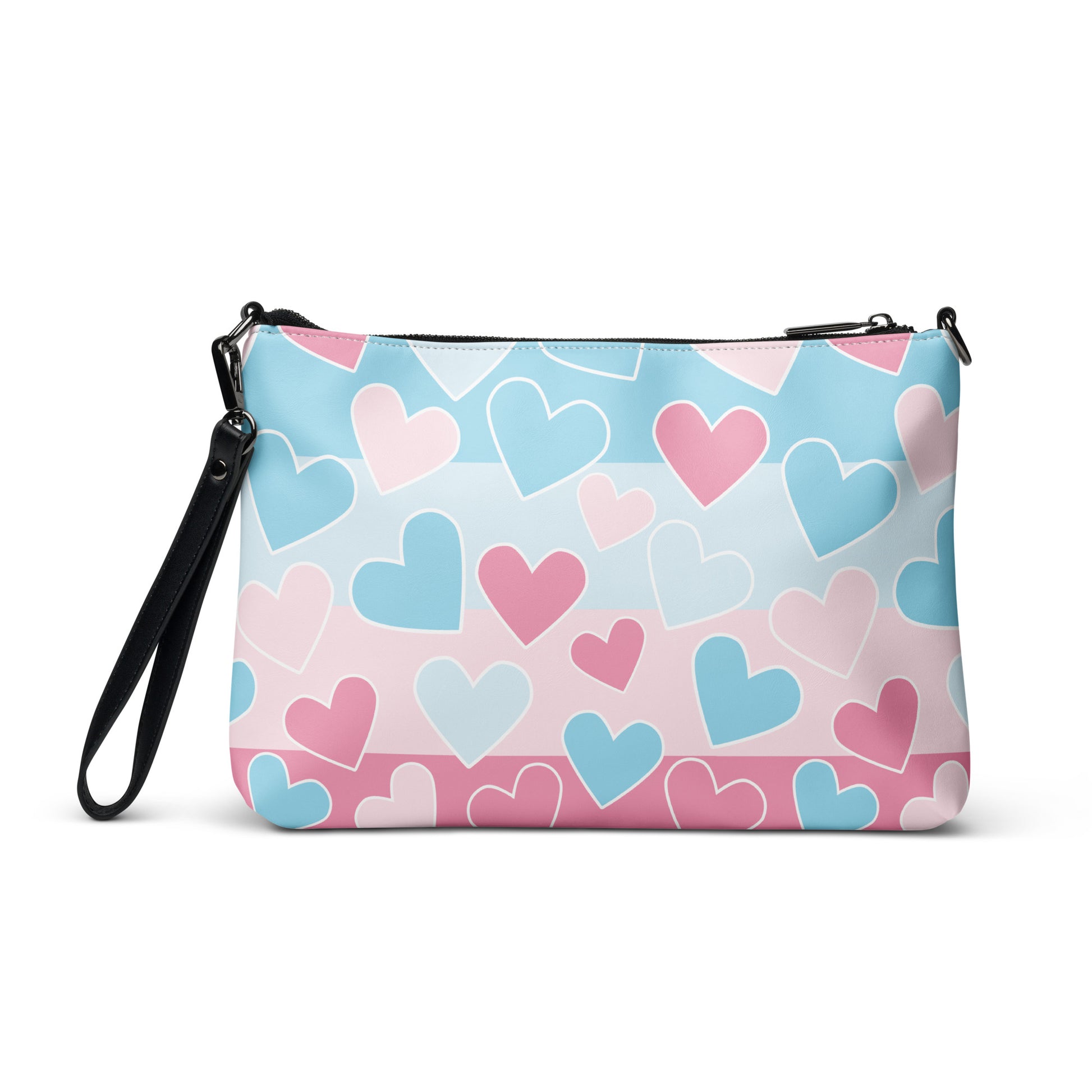 Transitions of Love Purse Handbag all-over-print-crossbody-bag-white-back-668d95c99ccfc