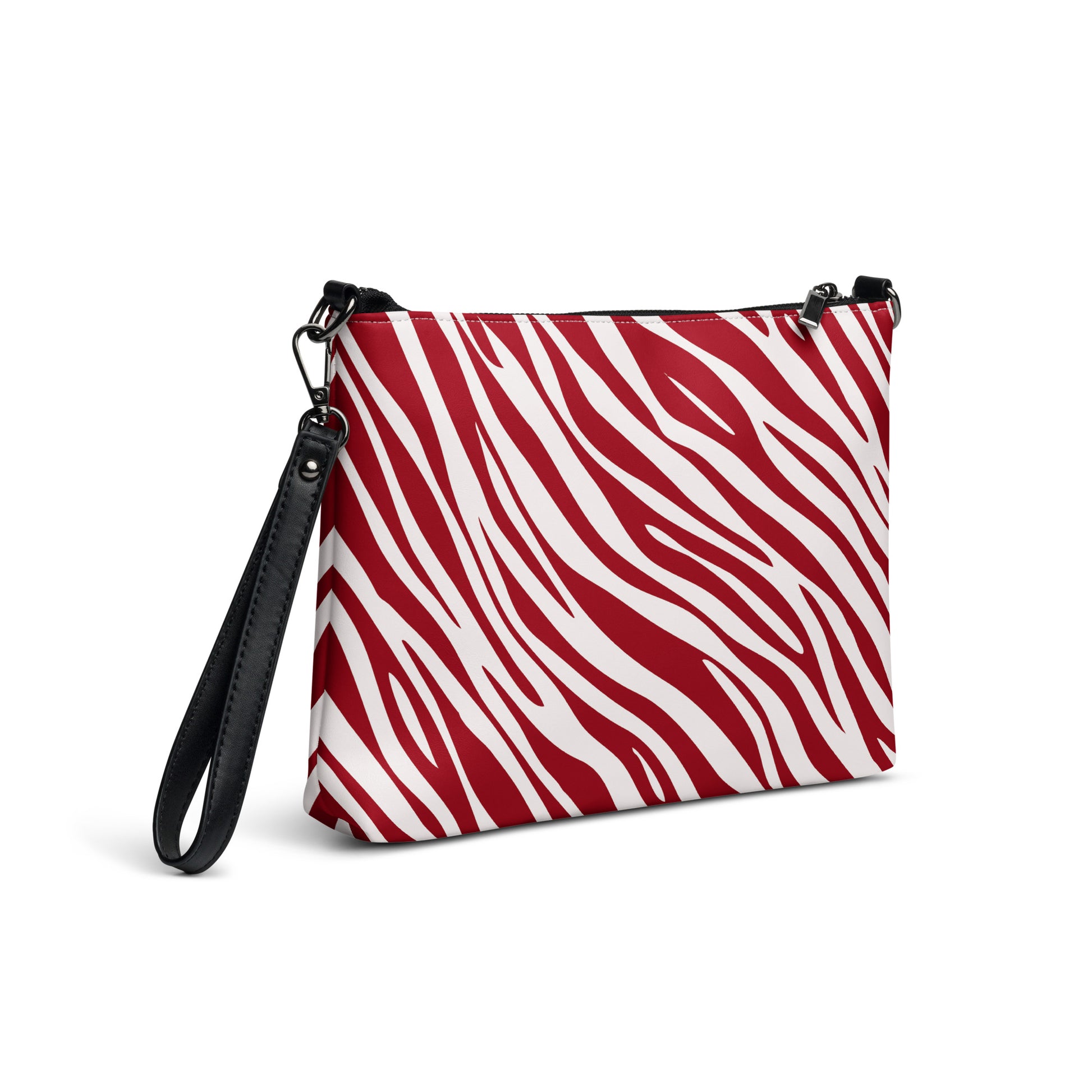 Red Zebra Print Purse Handbag all-over-print-crossbody-bag-white-right-back-668d9e1f8c58b