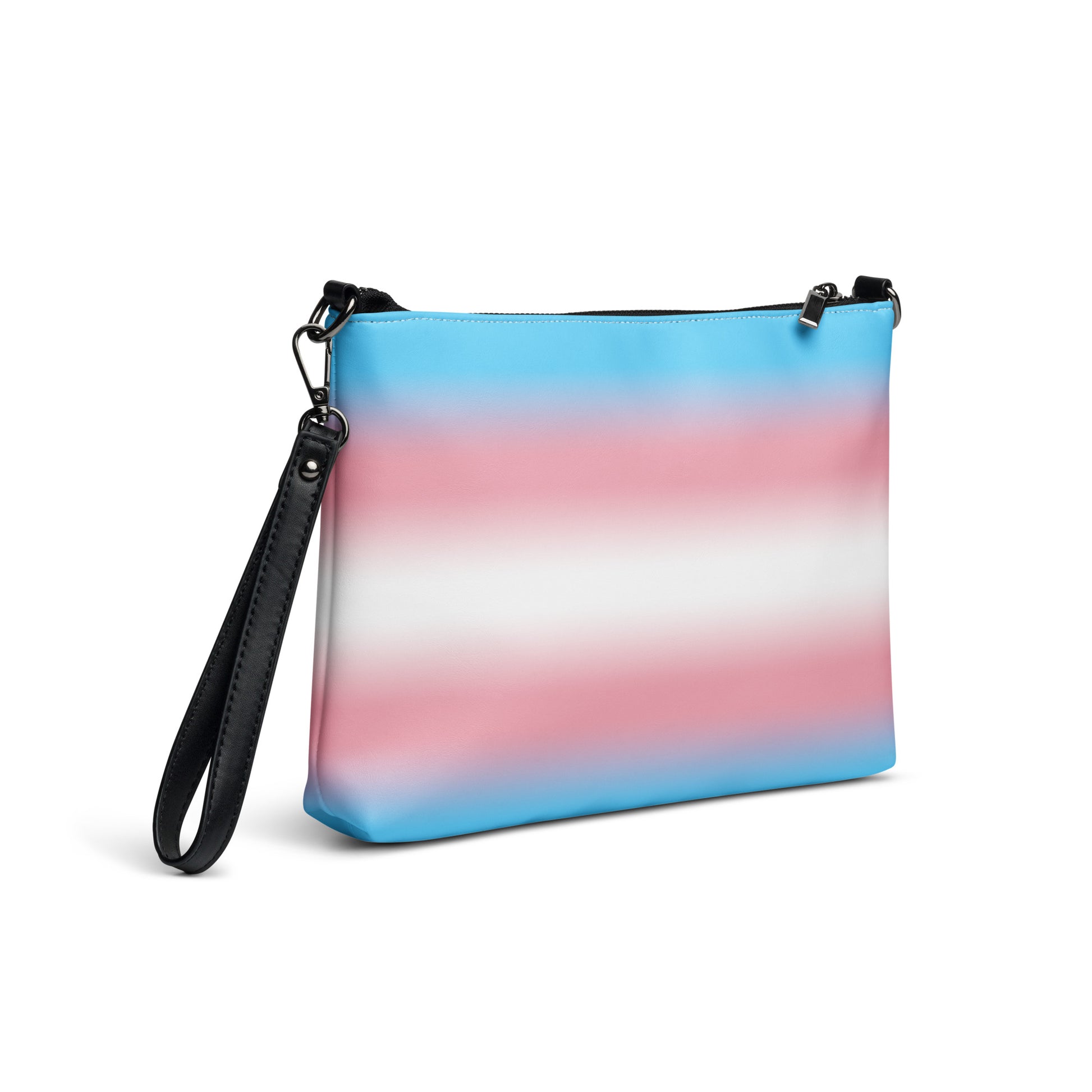 Transgender Trans Ombre Purse Handbag all-over-print-crossbody-bag-white-right-back-668da3e7de83d