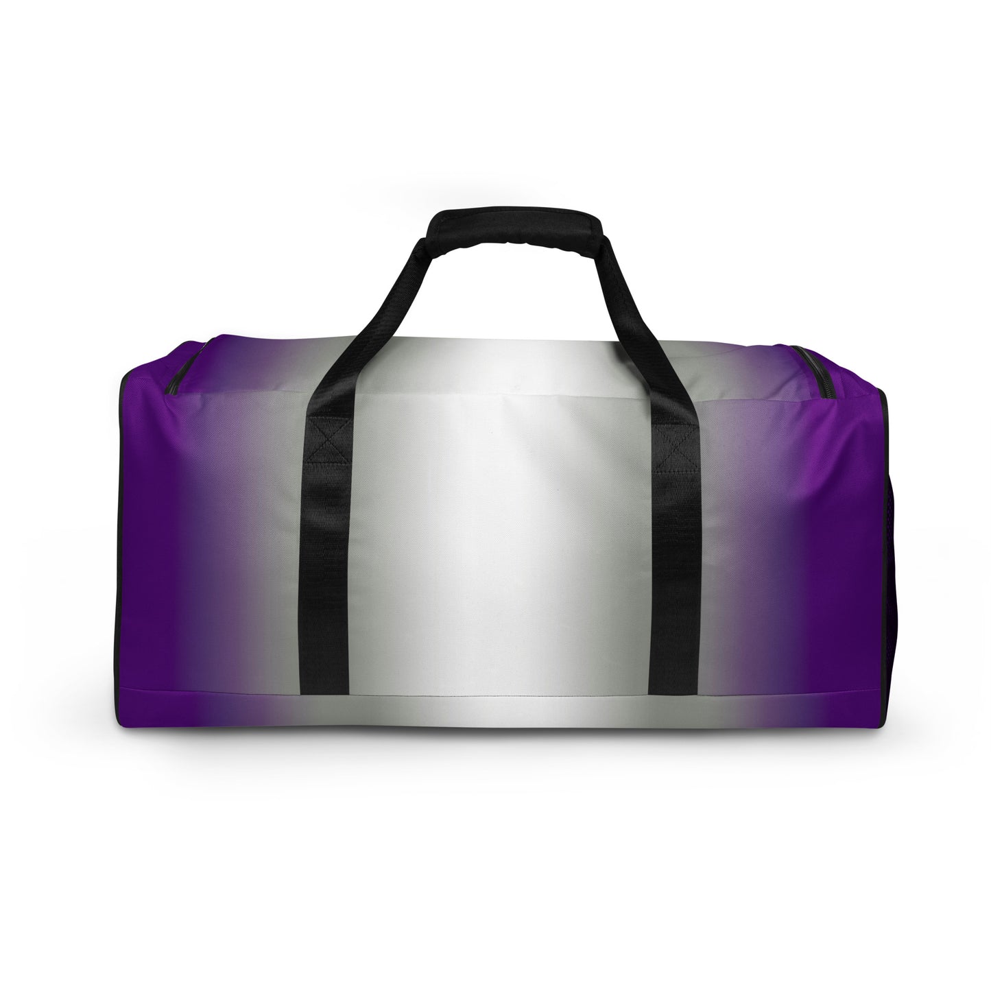 Greysexual Pride Weekender Duffel Bag in Ombre all-over-print-duffle-bag-white-back-654bbb35793ca