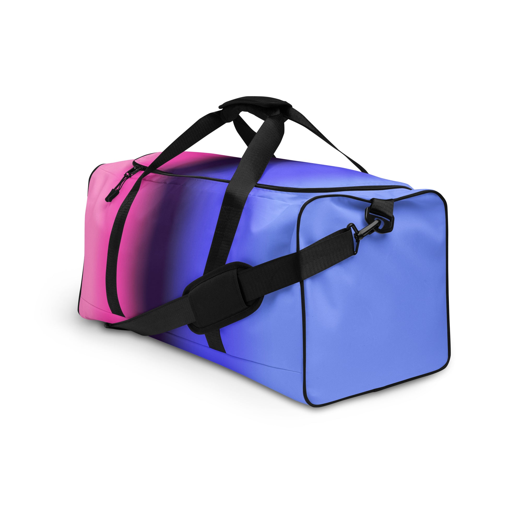 Omnisexual Pride Weekender Duffel Bag in Ombre all-over-print-duffle-bag-white-left-front-654bbb7aa5fb1