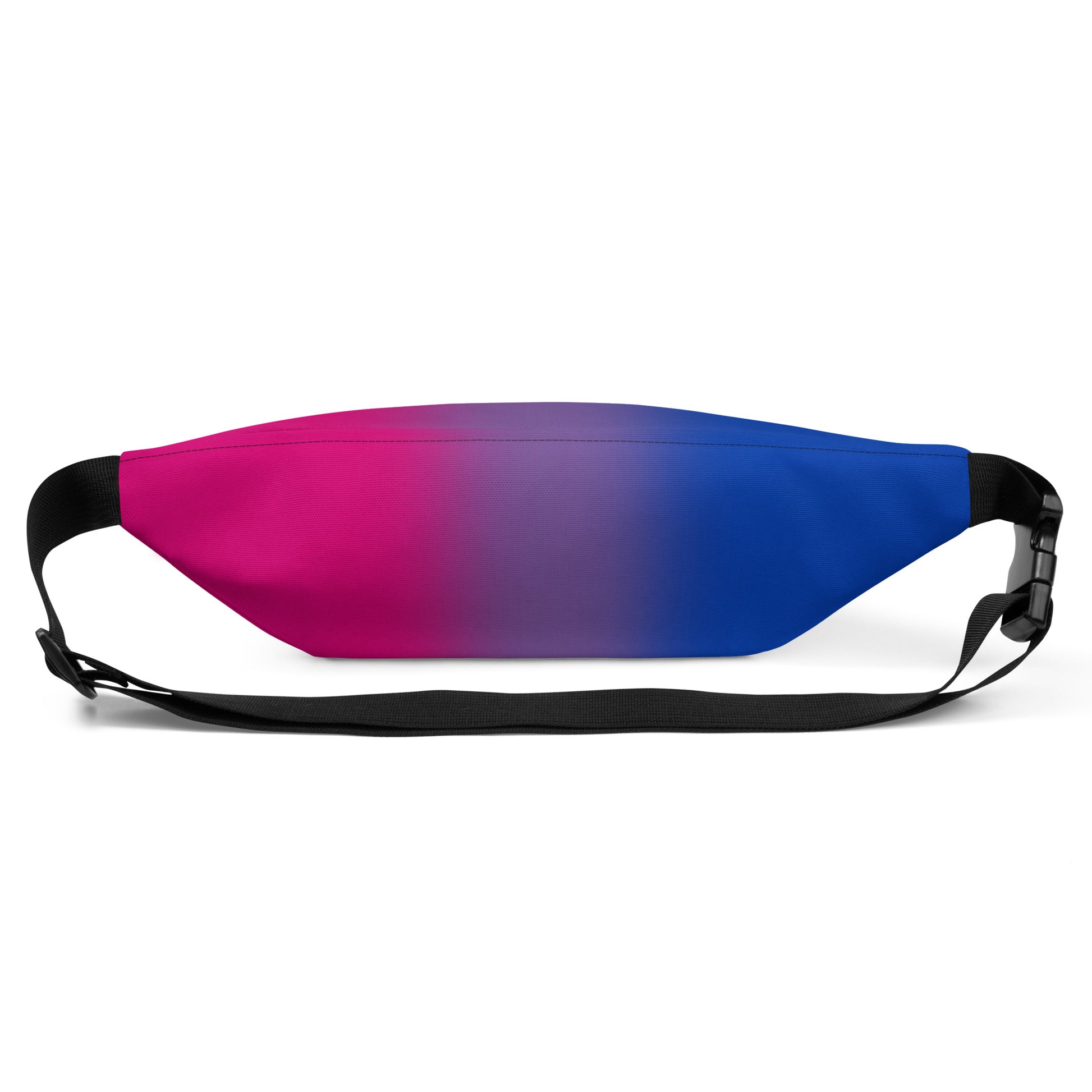 Bisexual Bi Pride Crossbody Fanny Pack in Ombre all-over-print-fanny-pack-white-back-64907dae54bf6