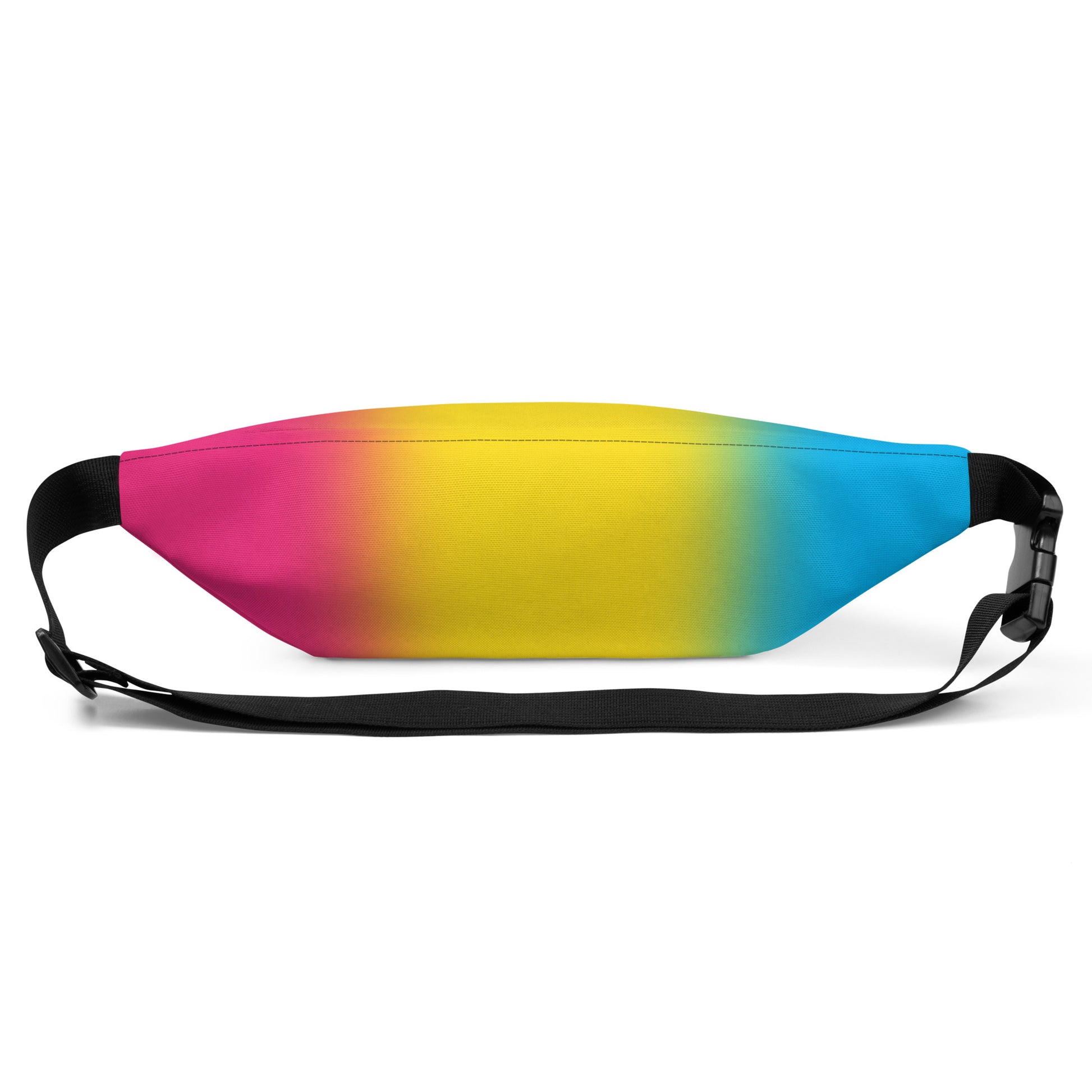 Pansexual Pan Pride Crossbody Fanny Pack - Ombre all-over-print-fanny-pack-white-back-649084404528f