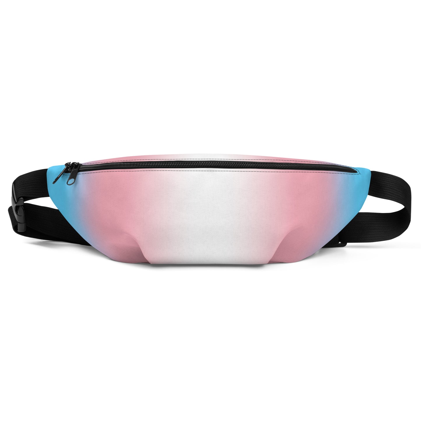 Transgender Trans Pride Crossbody Fanny Pack - Ombre Transgender all-over-print-fanny-pack-white-front-64907c7a4baf3