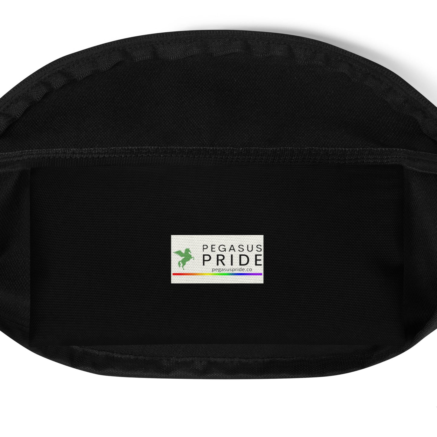 Leather Pride Flag Crossbody Fanny Pack all-over-print-fanny-pack-white-pocket-649085d1548c2