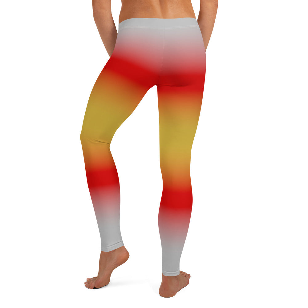 Proculsexual Pride Women's Leggings Yoga Pants - Ombre all-over-print-leggings-white-back-64caecf0f2672