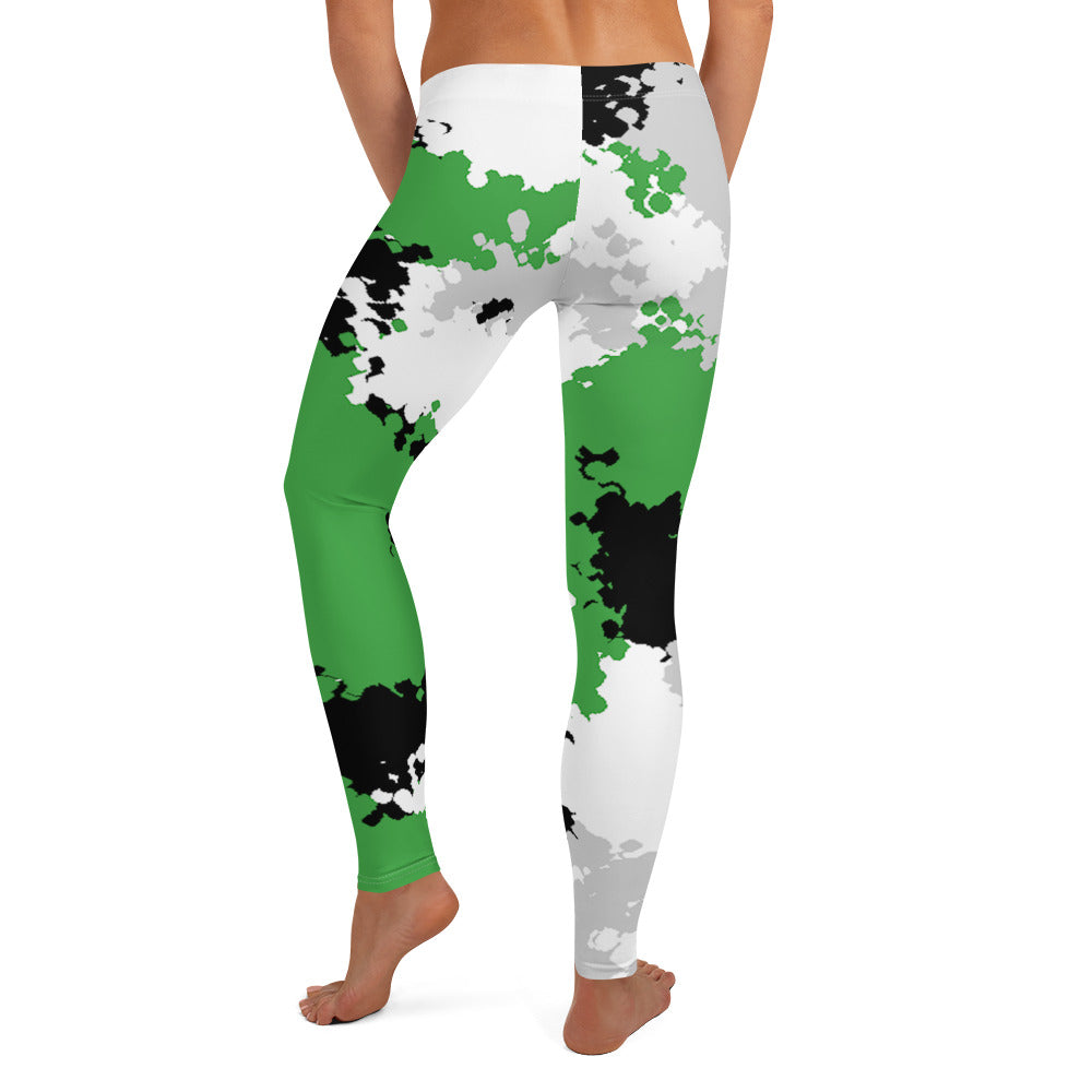 Demiromantic Pride Women's Leggings Yoga Pants in Camo all-over-print-leggings-white-back-64cc400d9b264