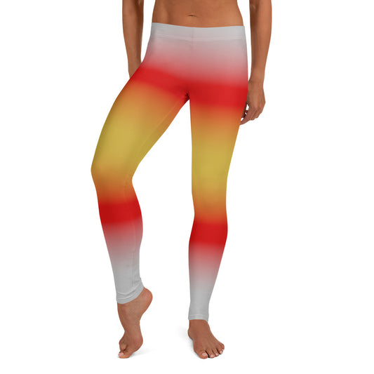 Proculsexual Pride Women's Leggings Yoga Pants - Ombre Proculsexual all-over-print-leggings-white-front-64caecf0f1911